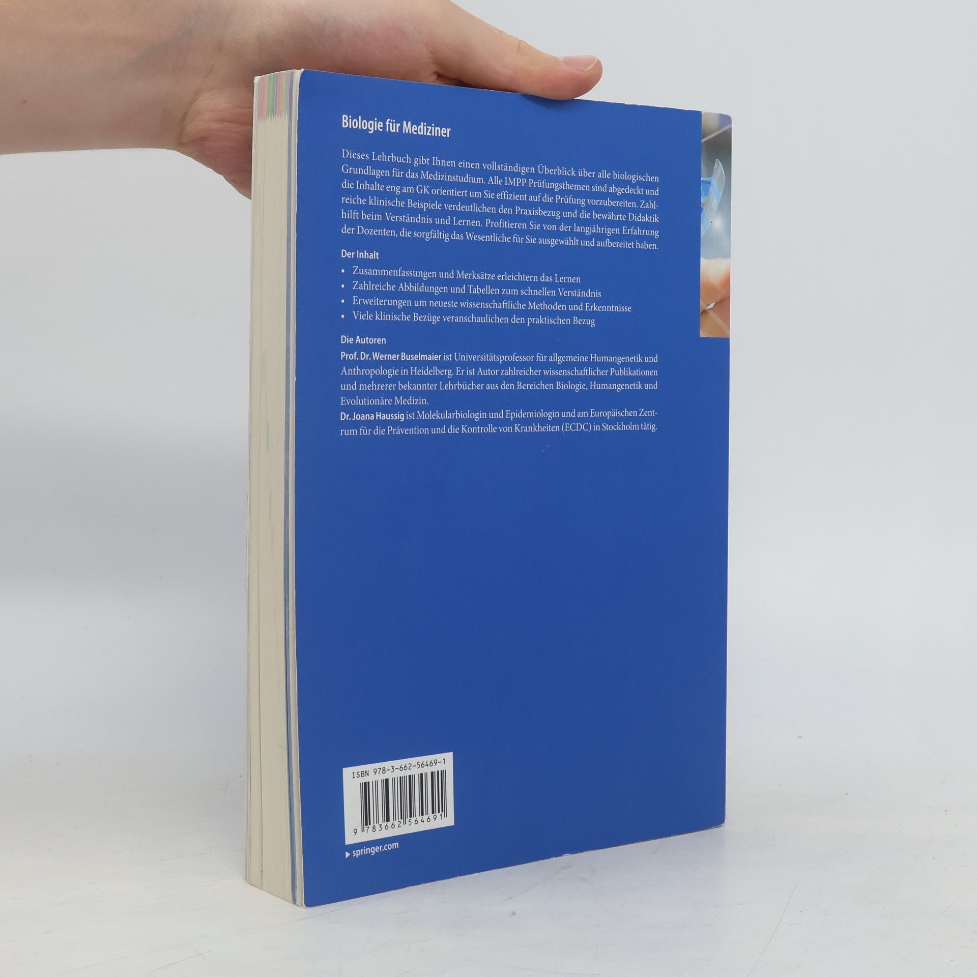 Werner. author Buselmaier Biologie für Mediziner