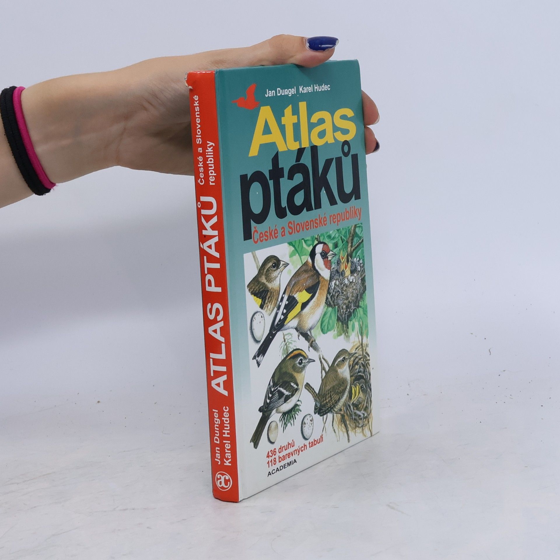 Jan Dungel Atlas ptáků České a Slovenské republiky
