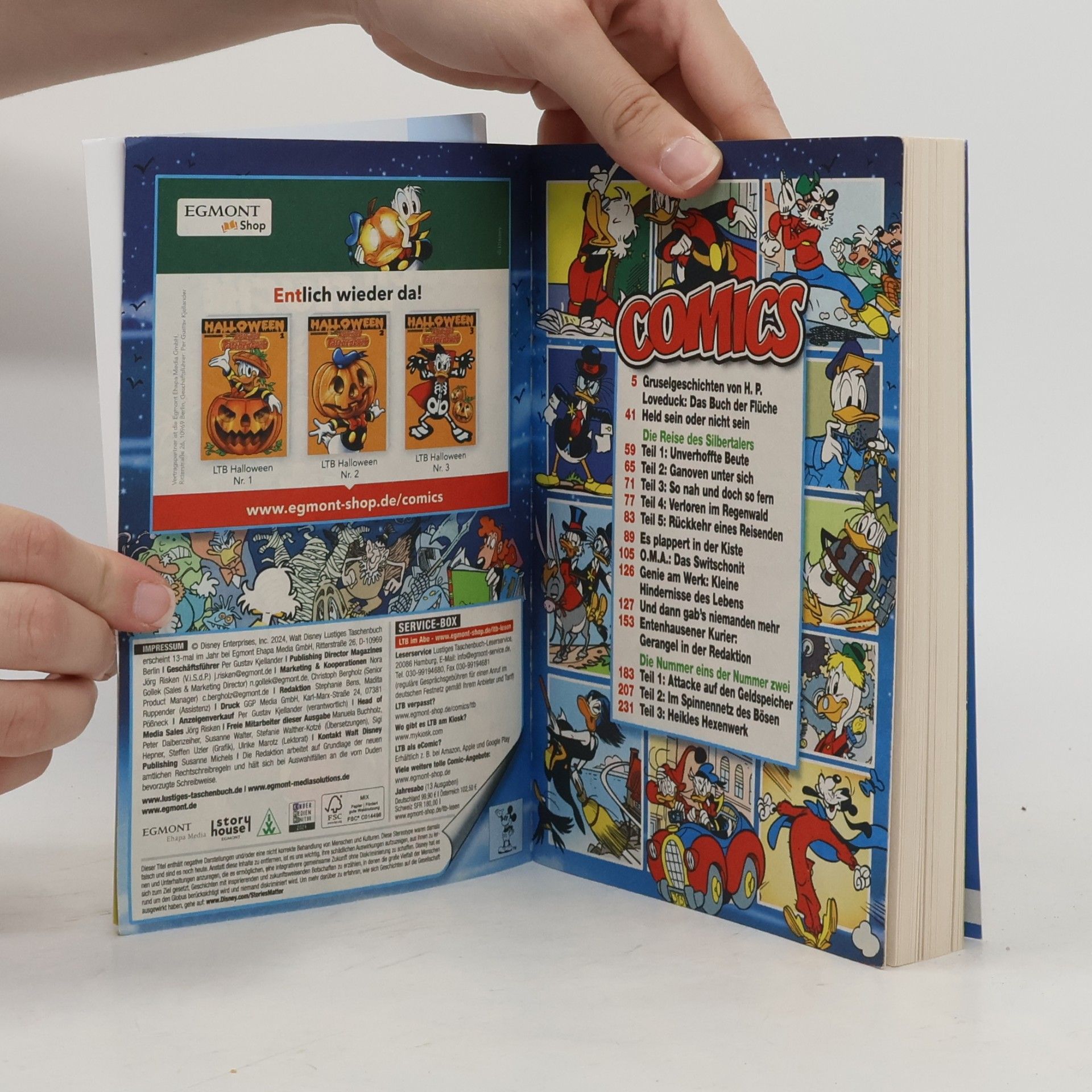 Walt Disney Lustiges Taschenbuch Nr. 590