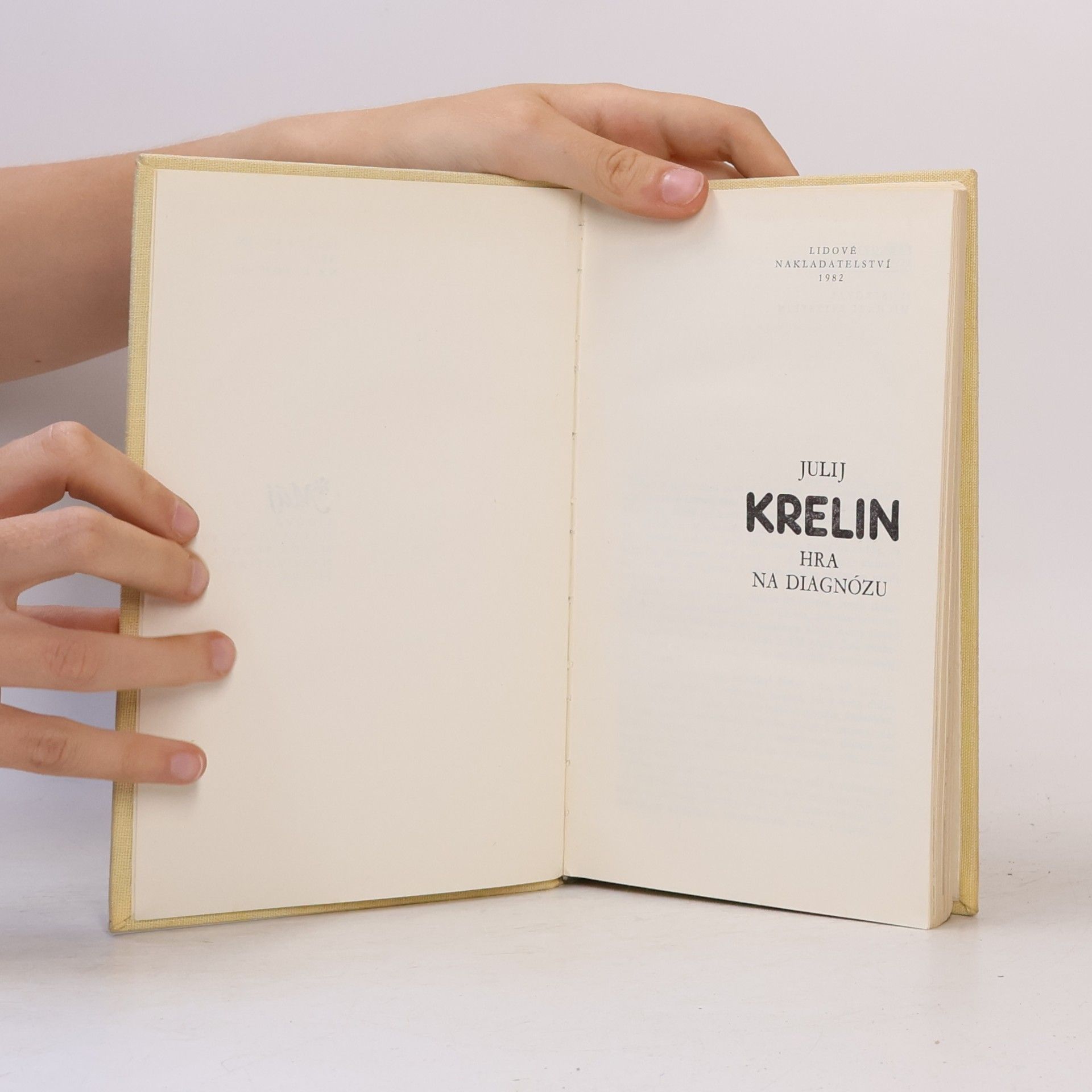 Julij Krelin Hra na diagnózu