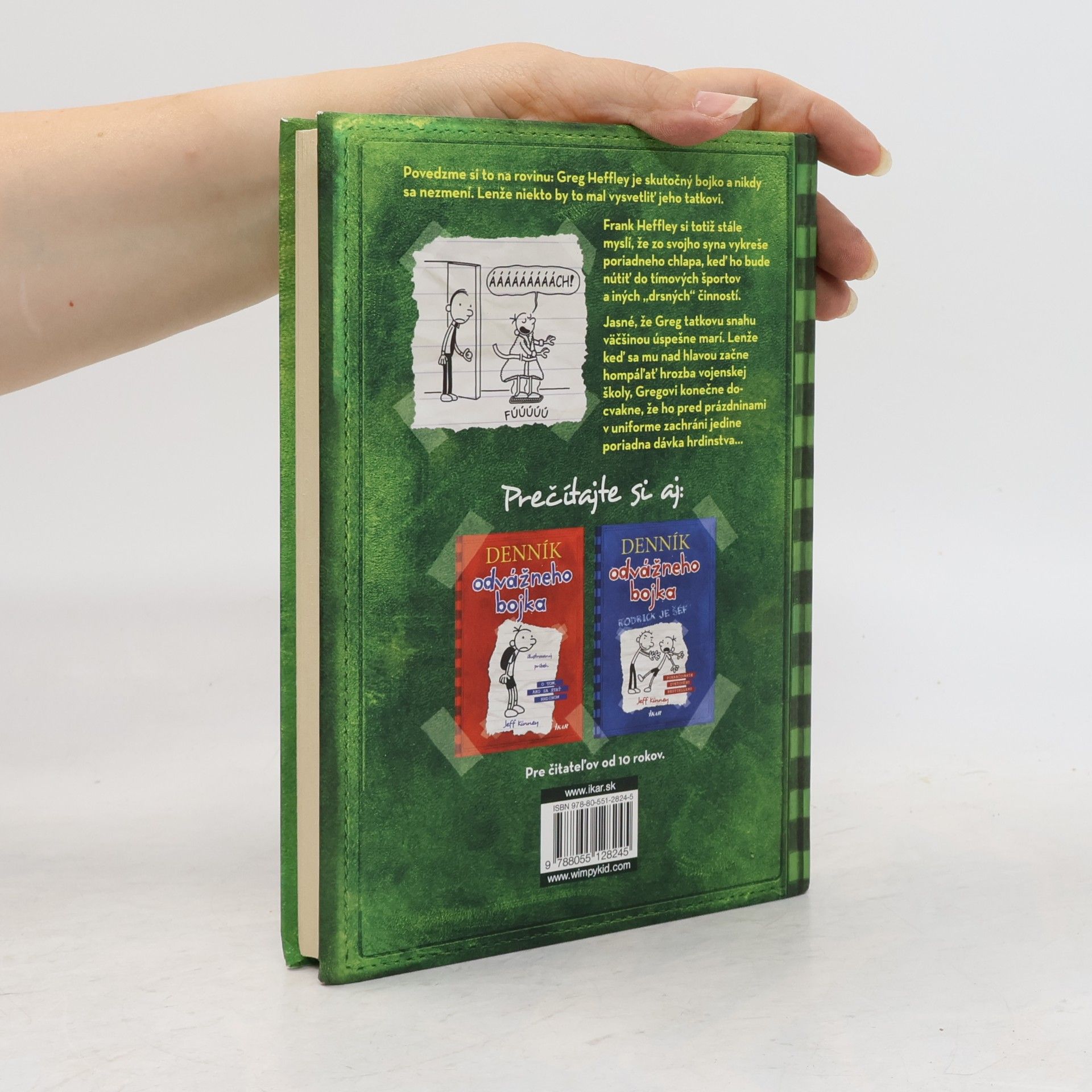 Jeff Kinney Denník odvážného bojka - Posledná kvapka
