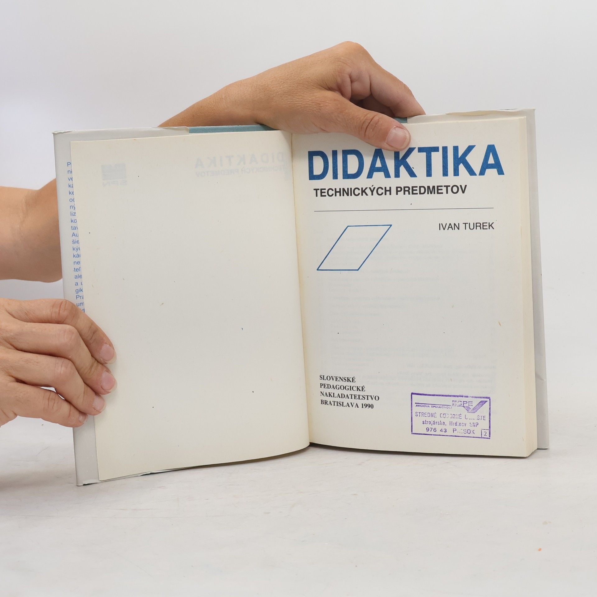 Ivan Turek Didaktika technických predmetov