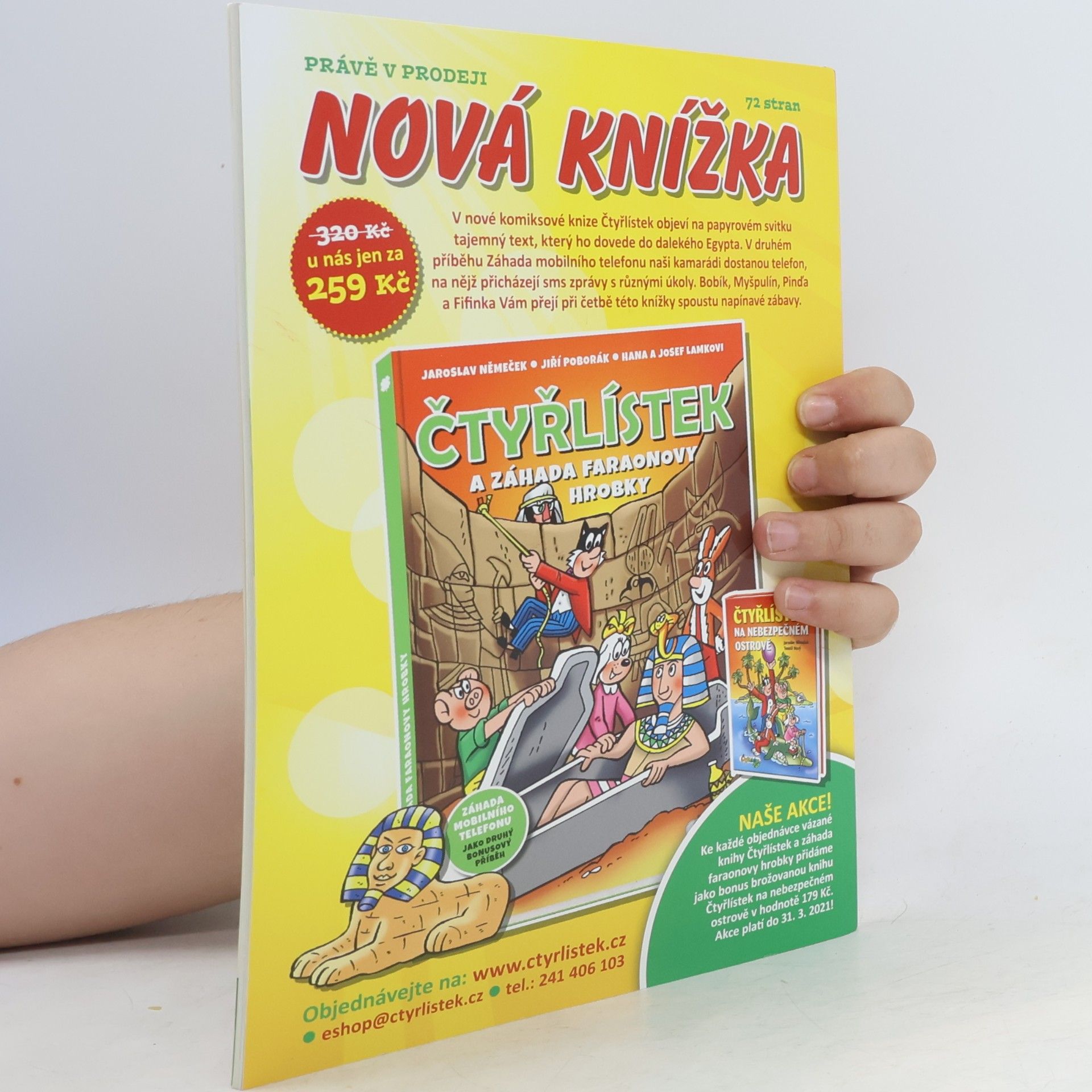 Various authors Čtyřlístek dvojčíslo 703/704 - Královská čelenka