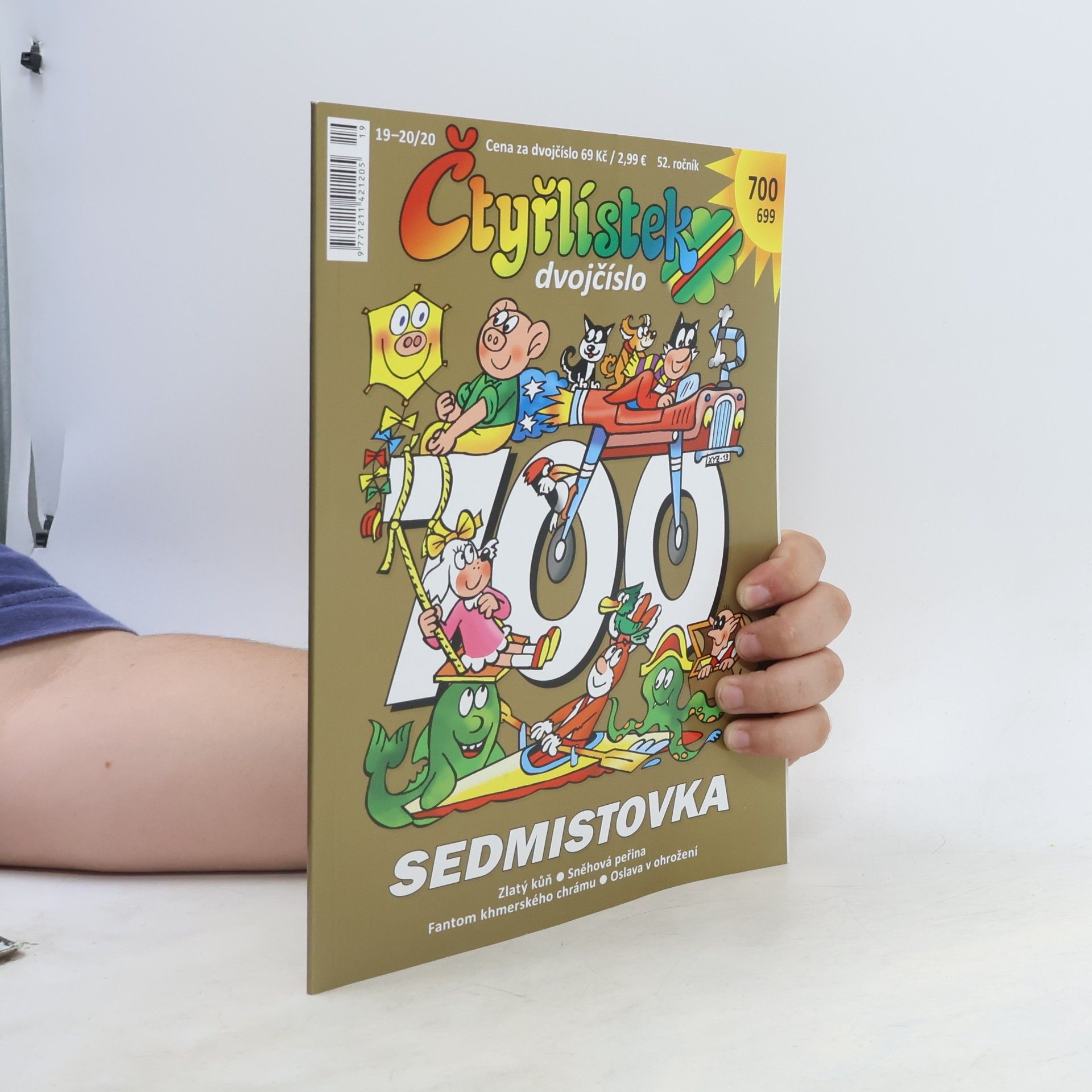 AA.VV. Čtyřlístek dvojčíslo. 699-700