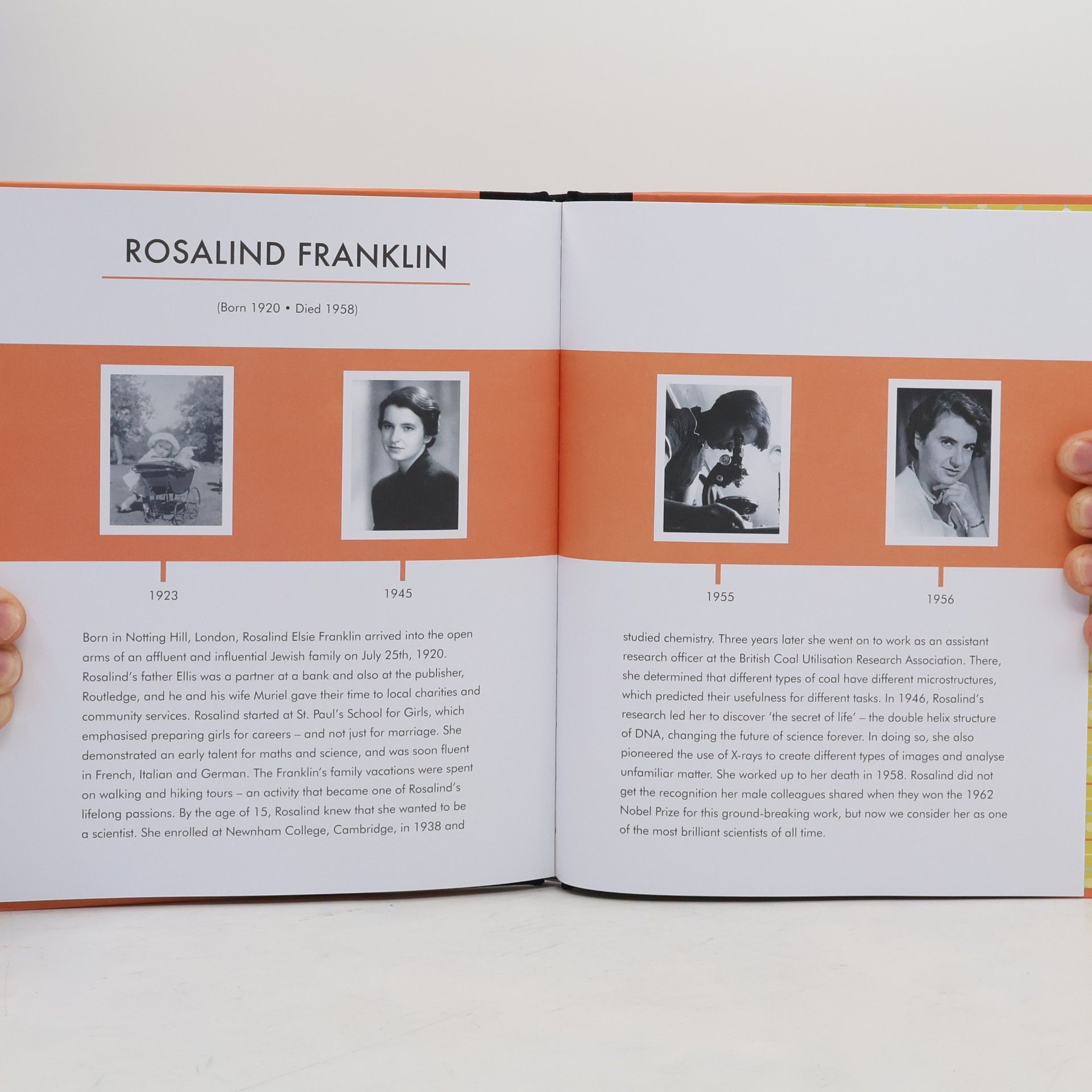 María Isabel Sánchez Vegarová Rosalind Franklin