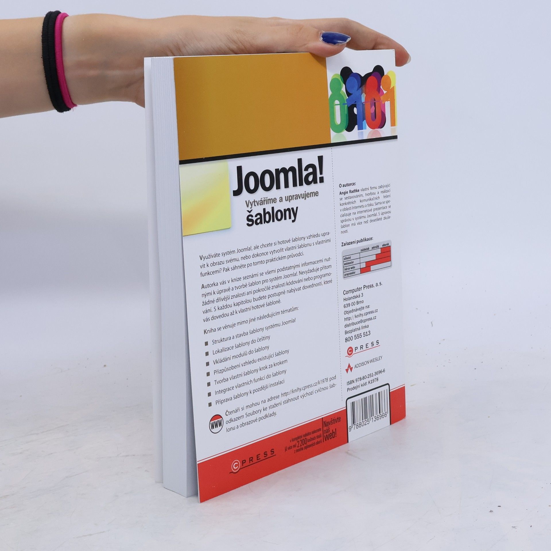 Angie Radtke Joomla! Vytváříme a upravujeme šablony