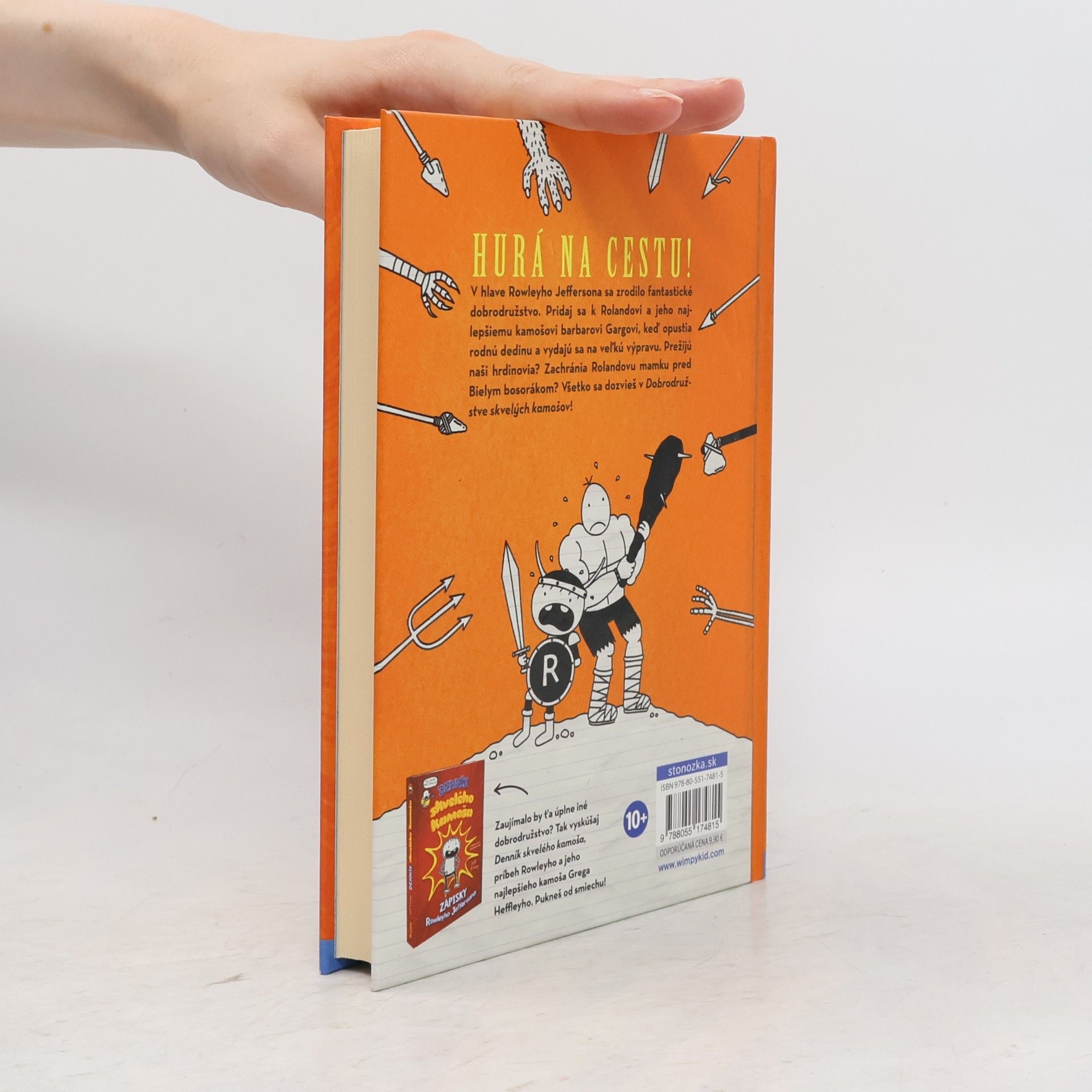 Jeff Kinney Dobrodružstvo skvelých kamošov