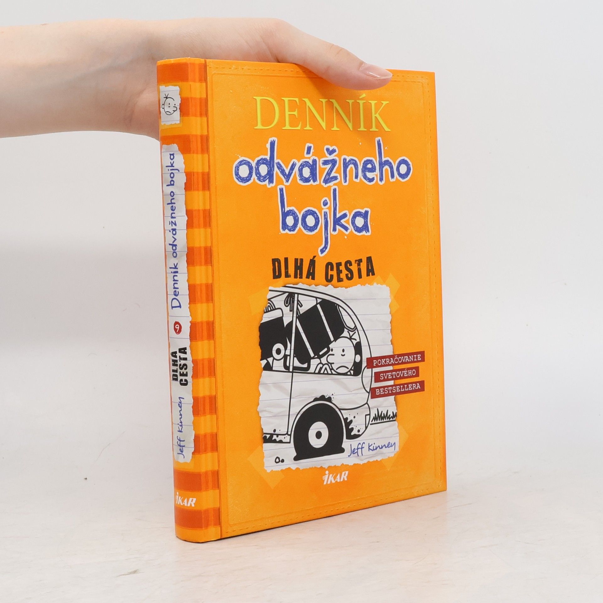 Jeff Kinney Denník odvážneho bojka 9. Dlhá cesta