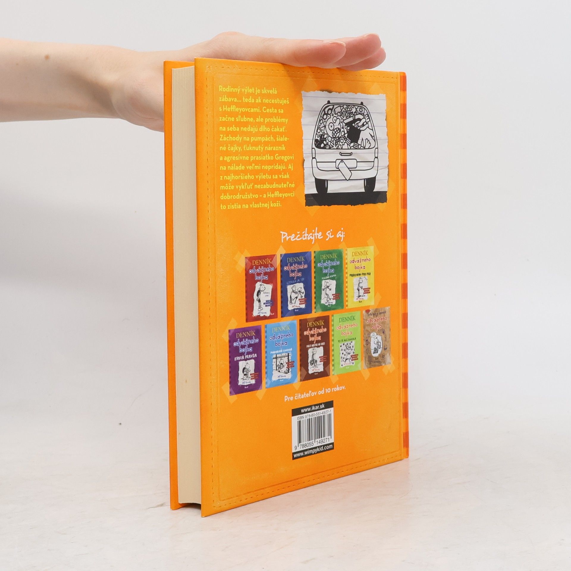 Jeff Kinney Denník odvážneho bojka 9. Dlhá cesta