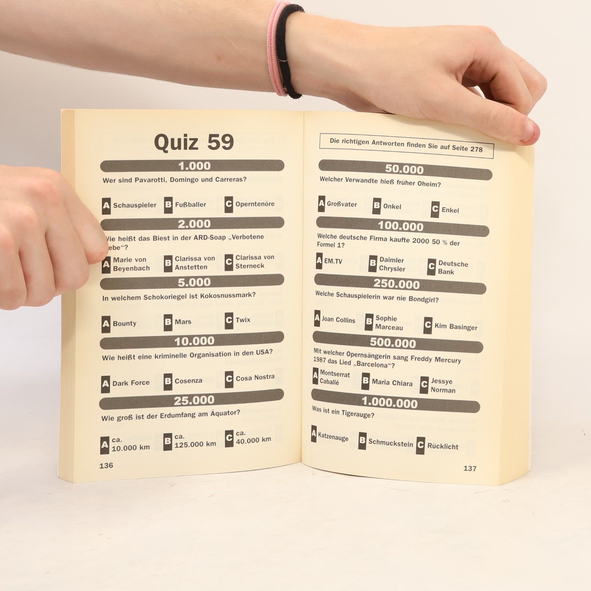 Autores varios Werden Sie Quiz-Millionär. Band 2