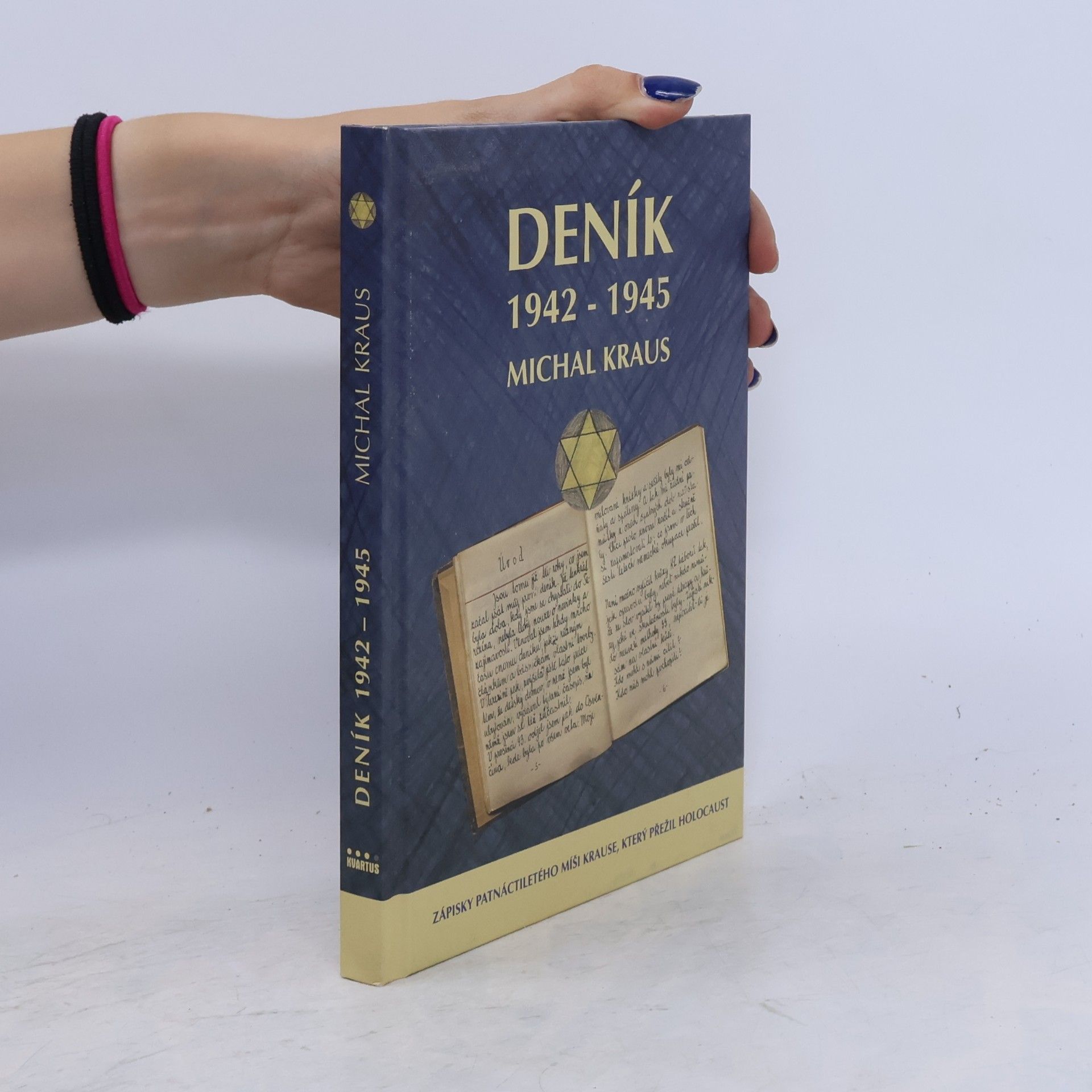 Alena Čtvrtečková Deník 1942-5. Zápisky patnáctiletého Míši Krause, který přežil holocaust