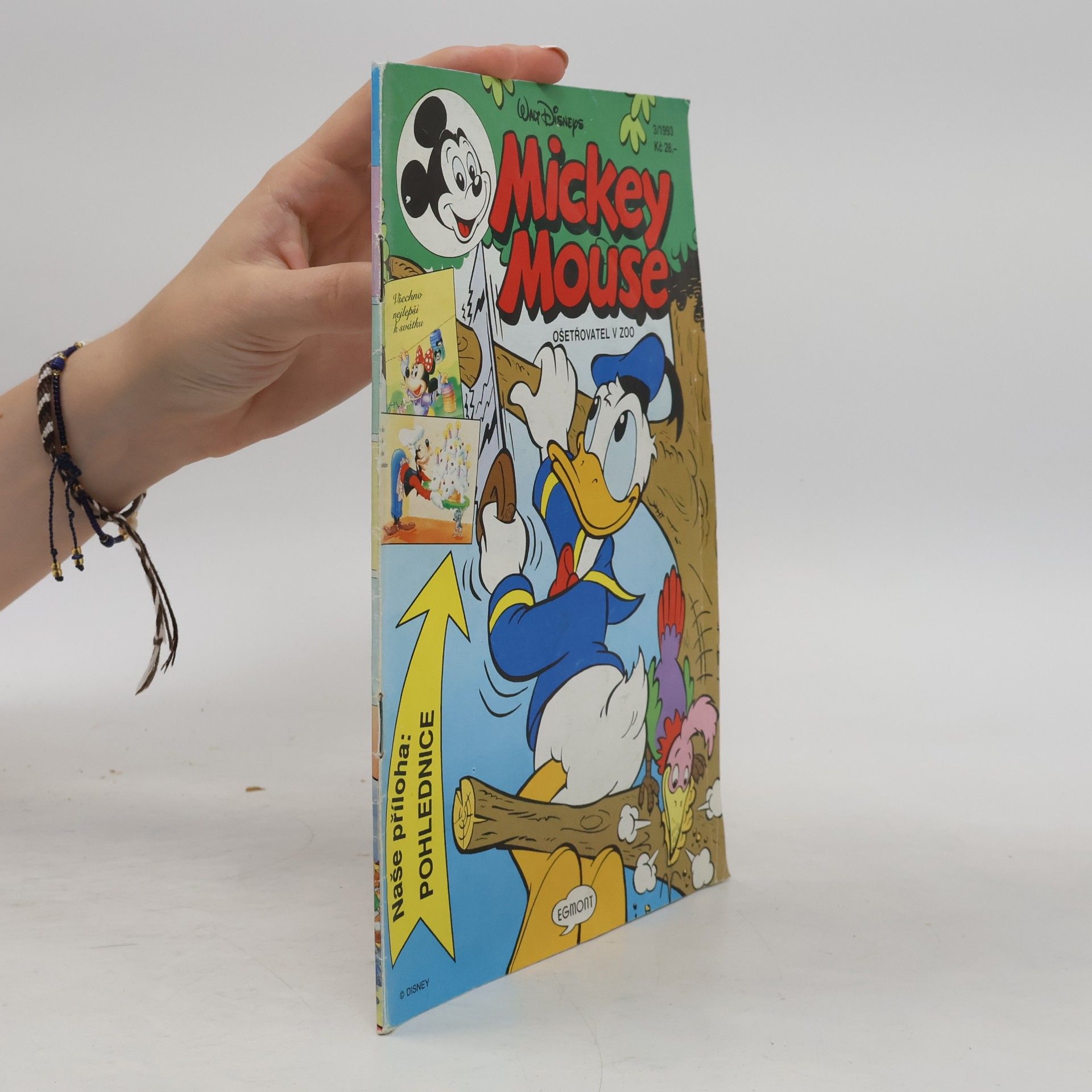 Autorenkollektiv Mickey Mouse. Ročník 1993. Čísla 1-6, 8-9, 15, 17-18. (11 sešitů v jednom svazku)