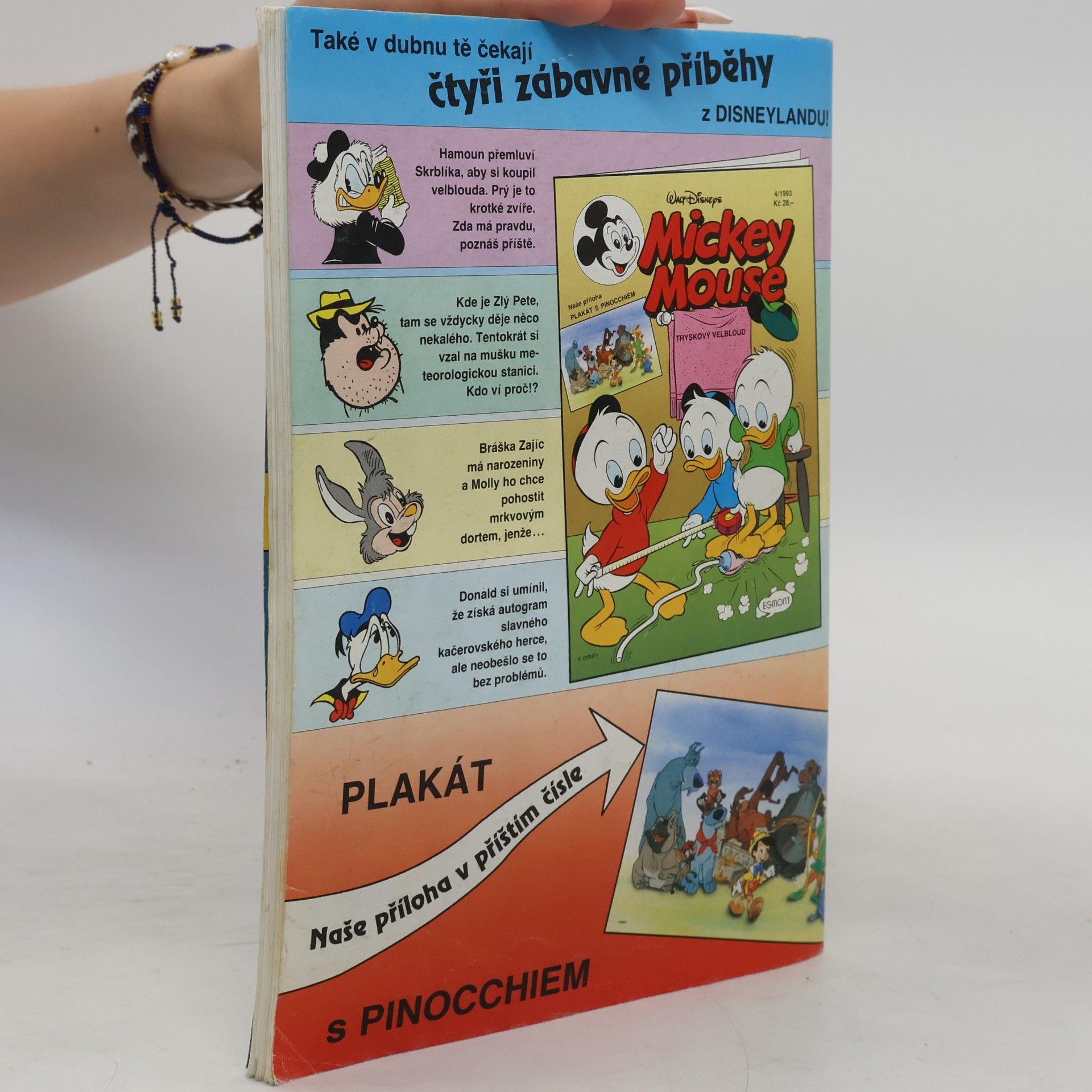 Autorenkollektiv Mickey Mouse. Ročník 1993. Čísla 1-6, 8-9, 15, 17-18. (11 sešitů v jednom svazku)