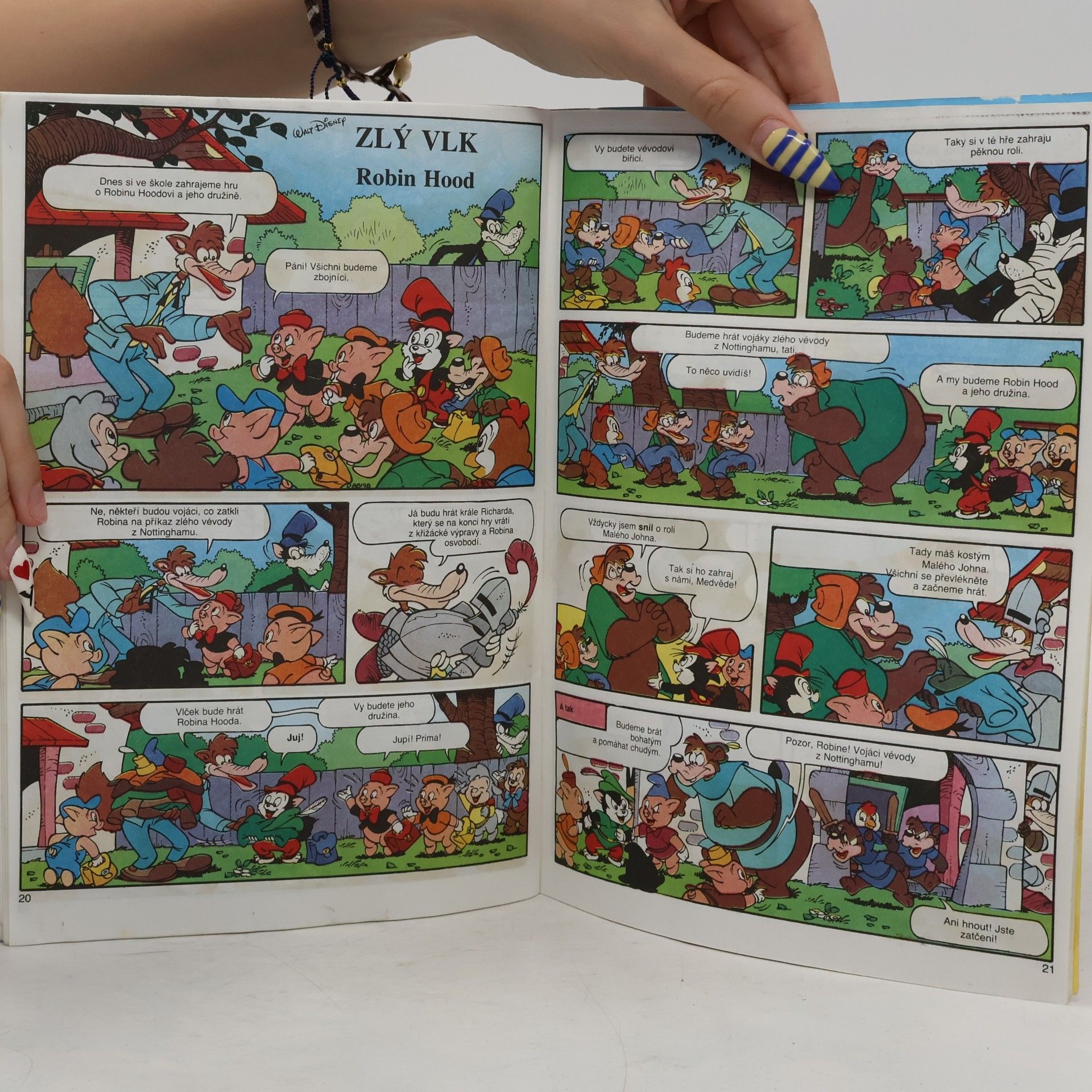 Autorenkollektiv Mickey Mouse. Ročník 1993. Čísla 1-6, 8-9, 15, 17-18. (11 sešitů v jednom svazku)