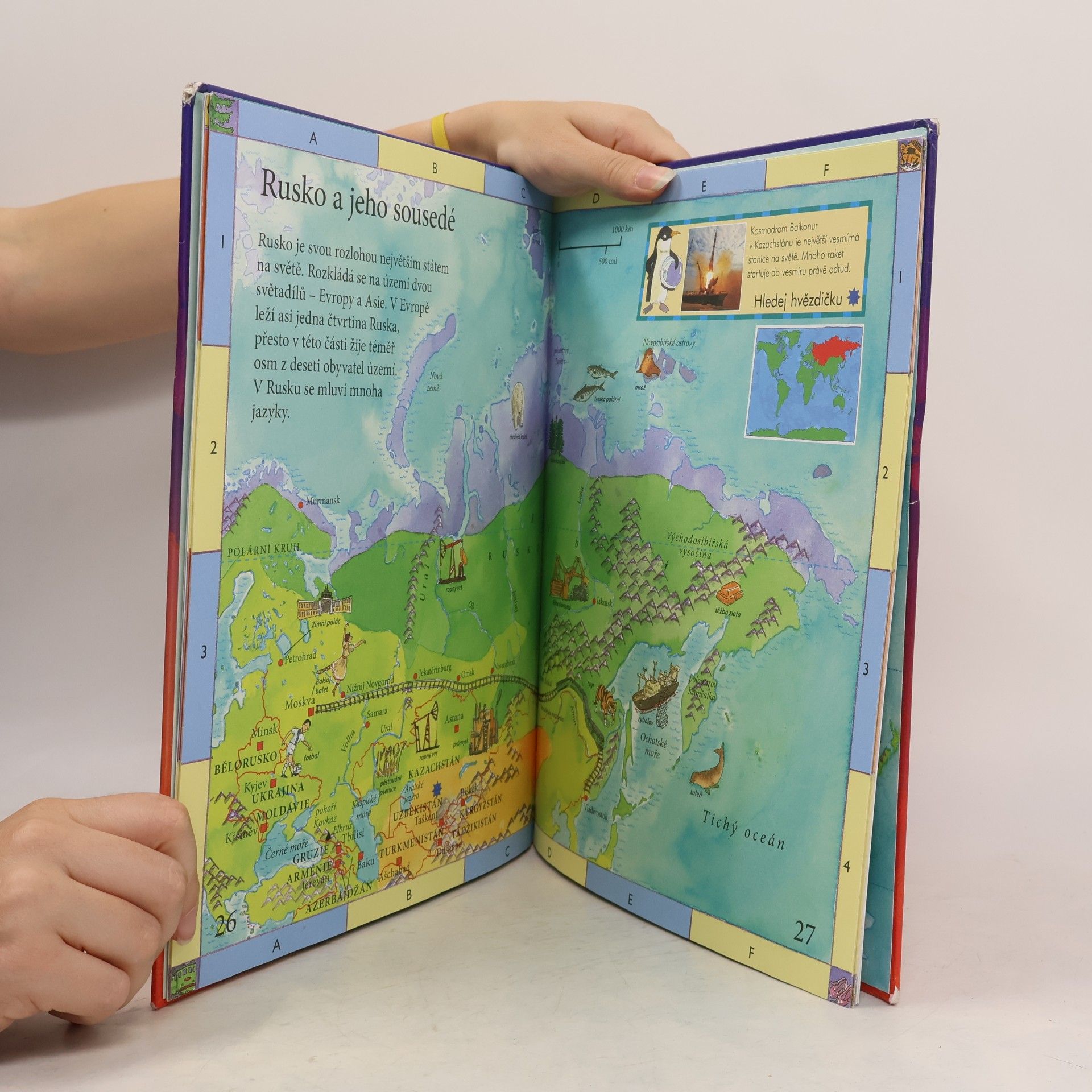 Deborah Chancellor Můj první atlas světa