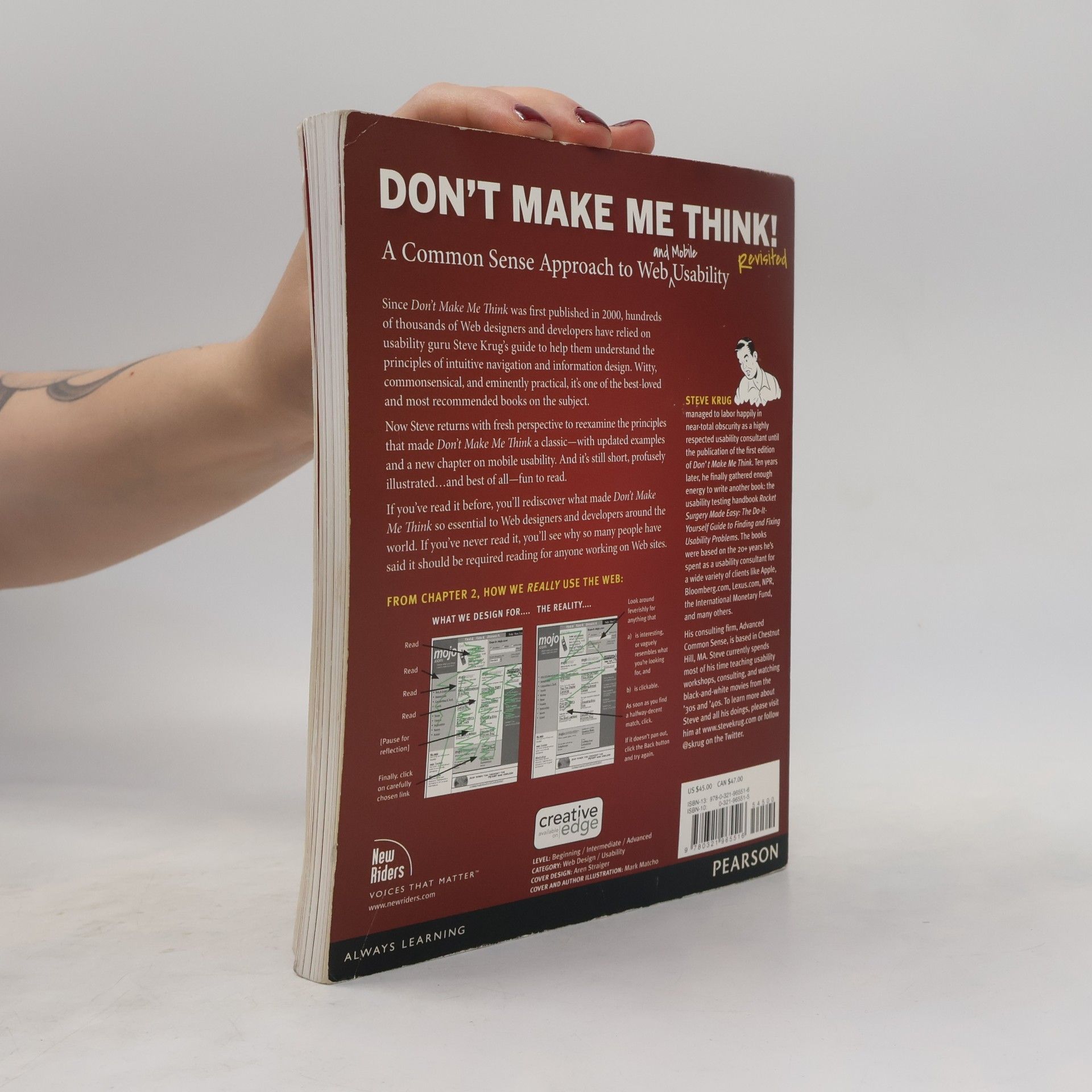 Steve Krug Don't make me think, revisited: A common sense approach to web usability