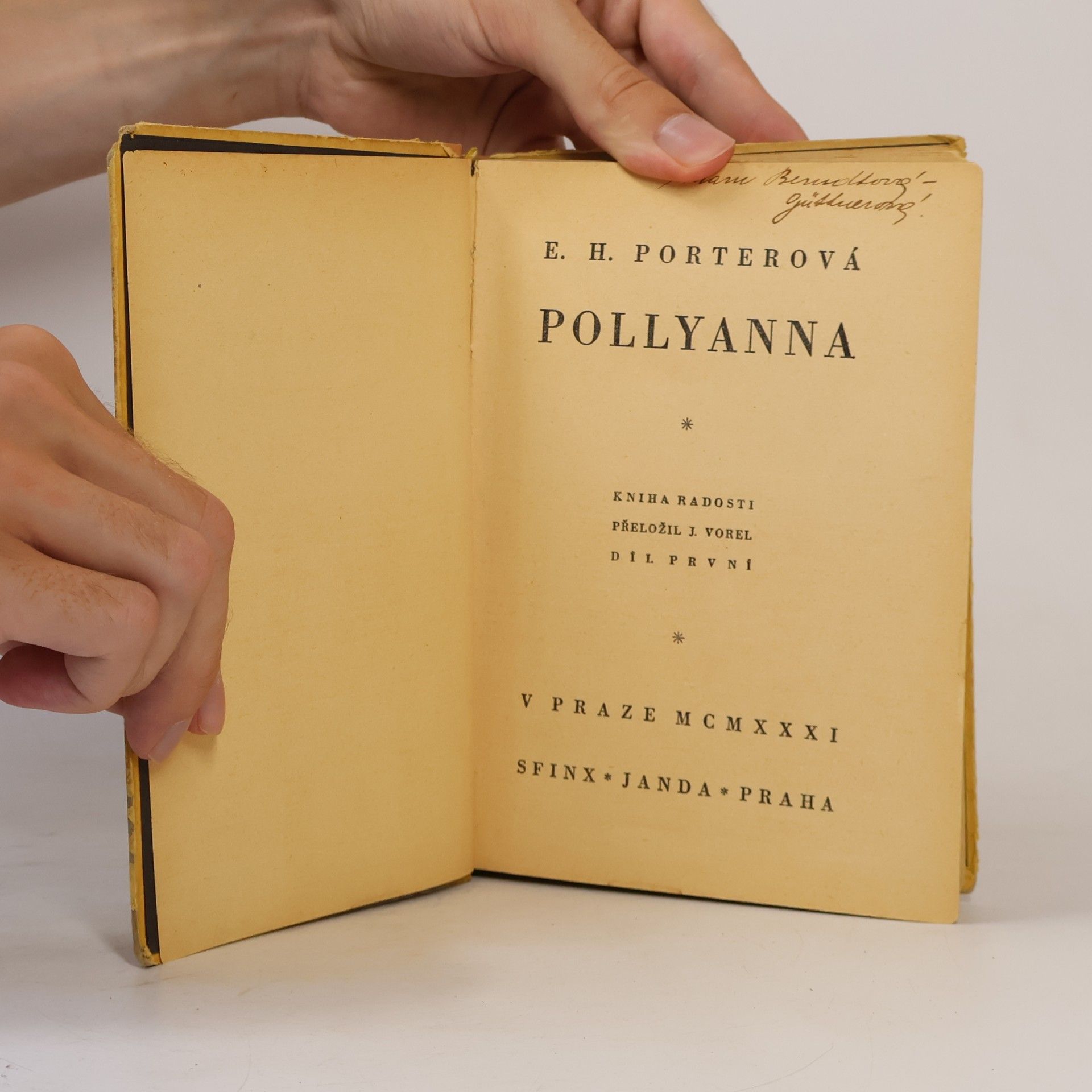 E.H. Porterová Pollyanna