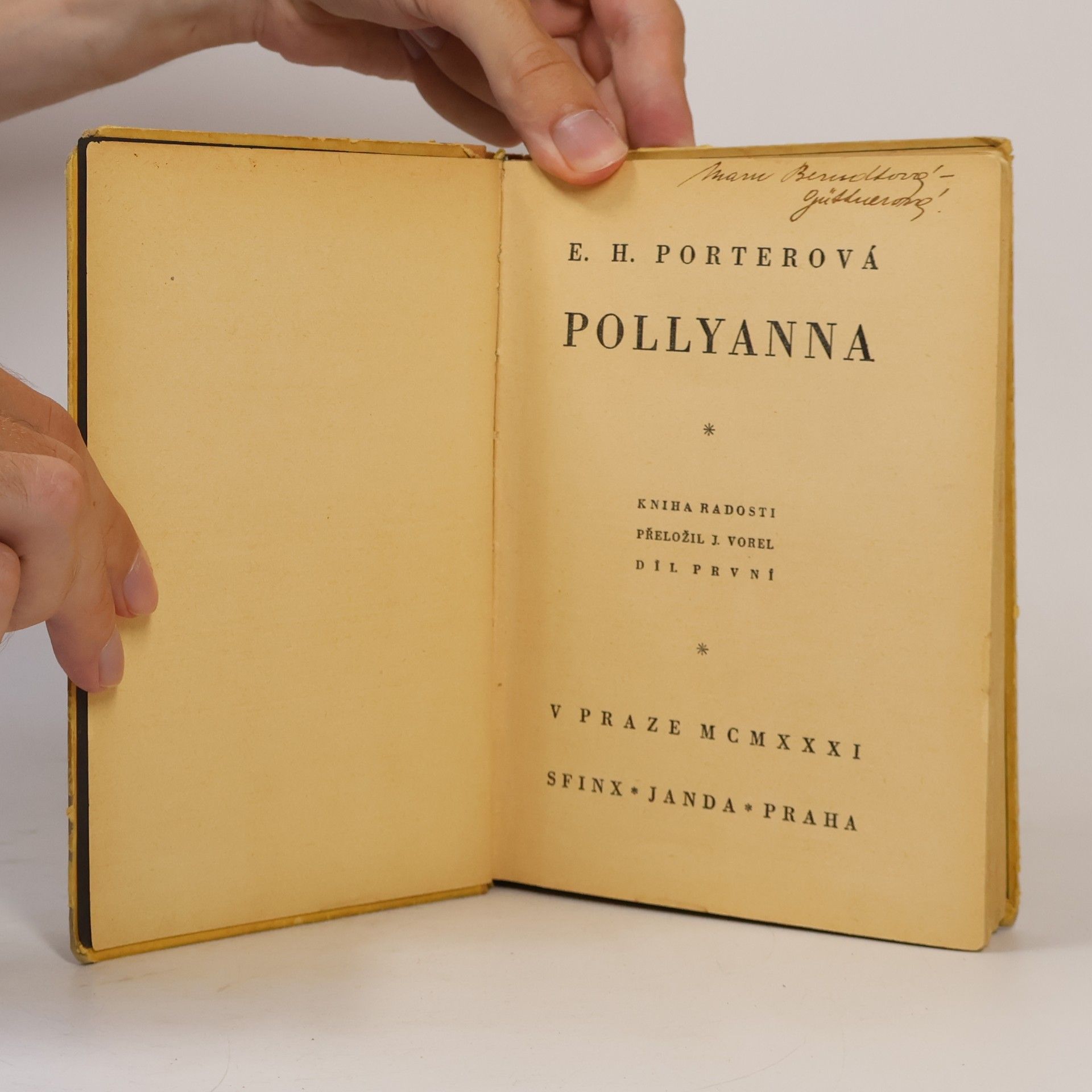 E.H. Porterová Pollyanna