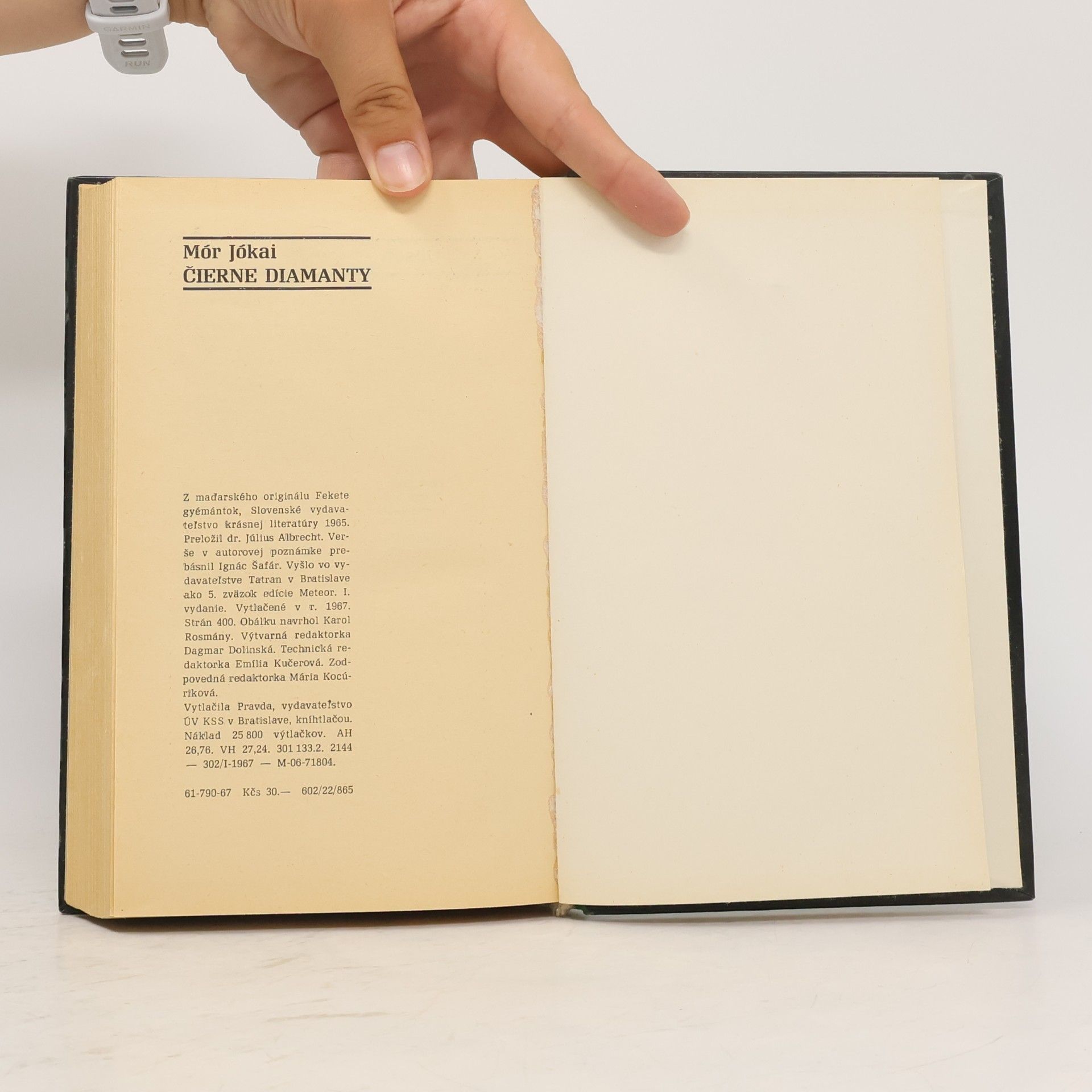 Mór Jókai Čierne diamanty
