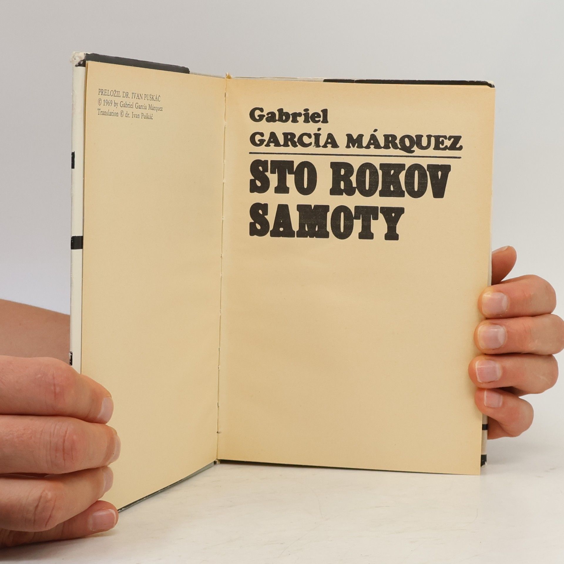 Gabriel García Márquez Sto rokov samoty