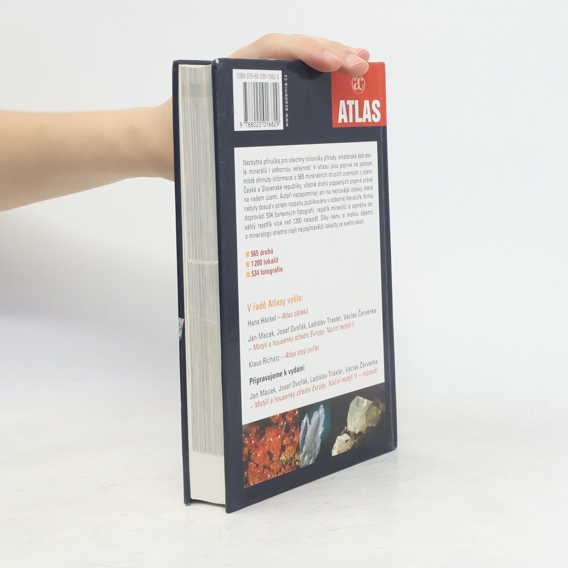 Jiří Kouřimský Atlas minerálů České a Slovenské republiky
