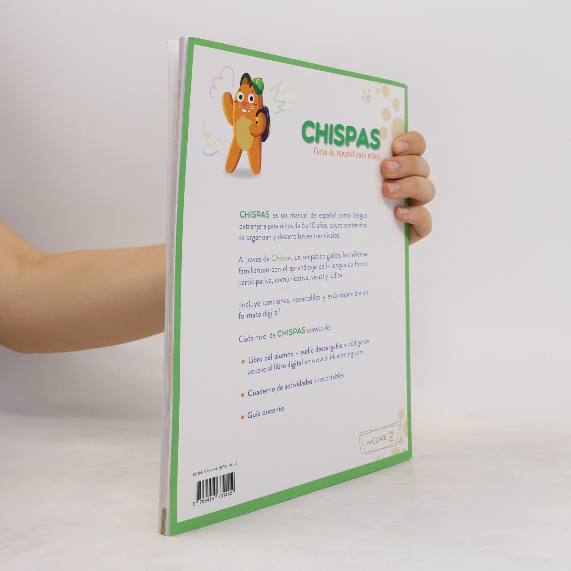 Javier Fernández Terraza Chispas - Cuaderno de actividades 1