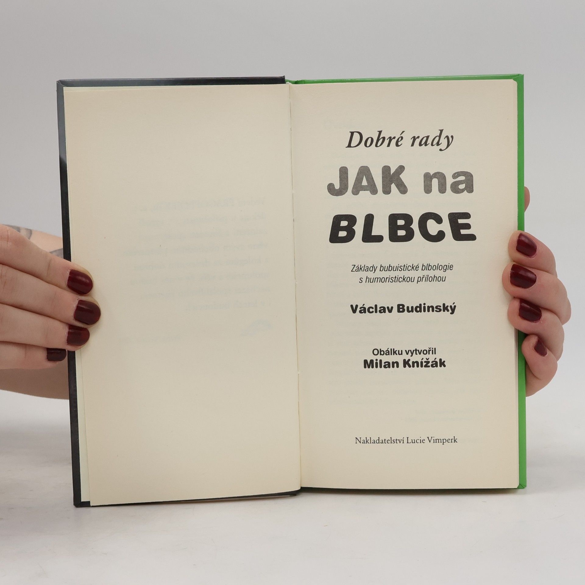 Václav Budinský Jak na blbce