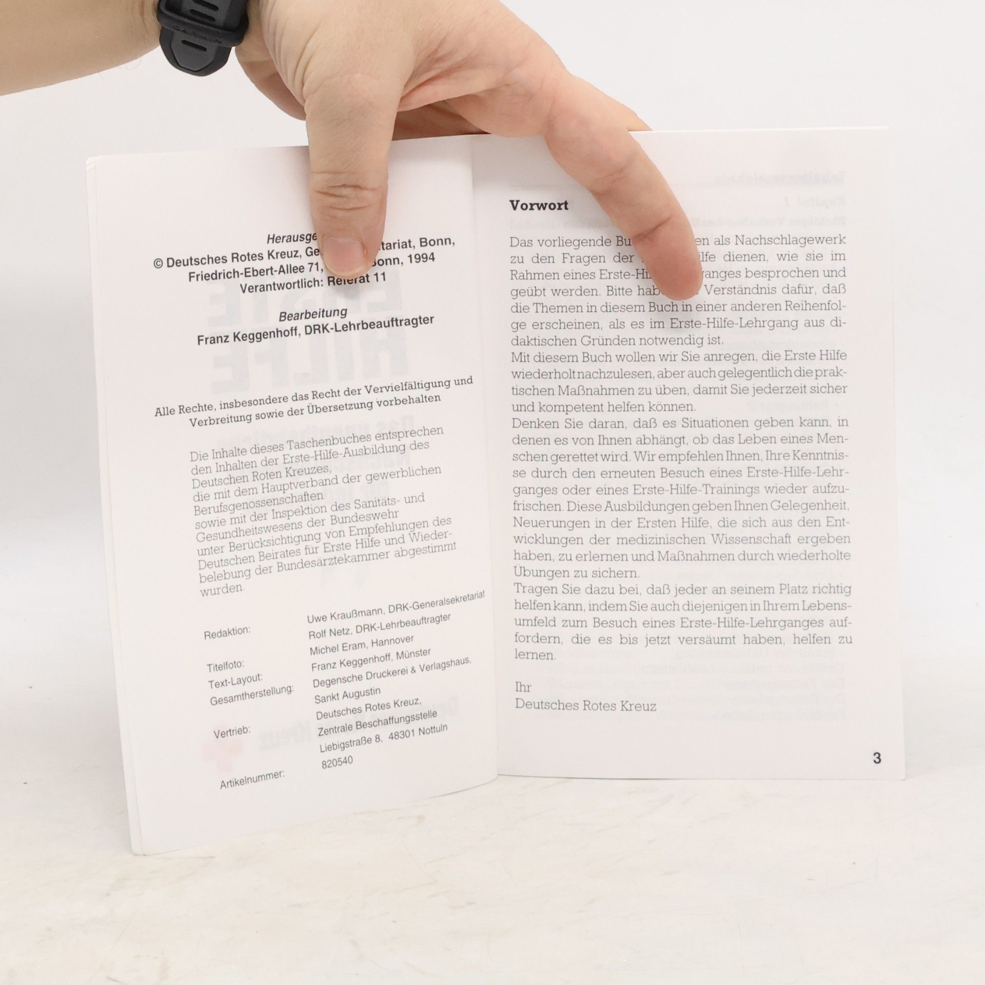 Franz Keggenhoff Erste Hilfe - das offizielle Handbuch