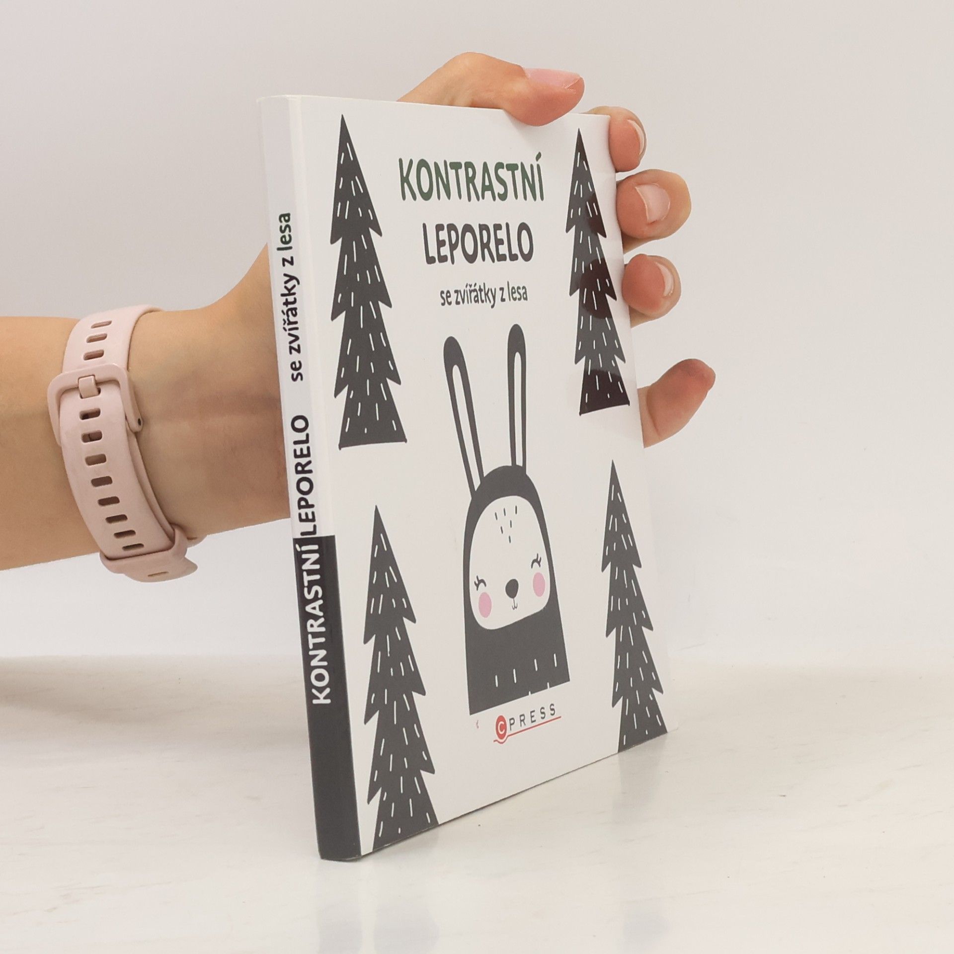 Autores varios Kontrastní leporelo se zvířátky z lesa