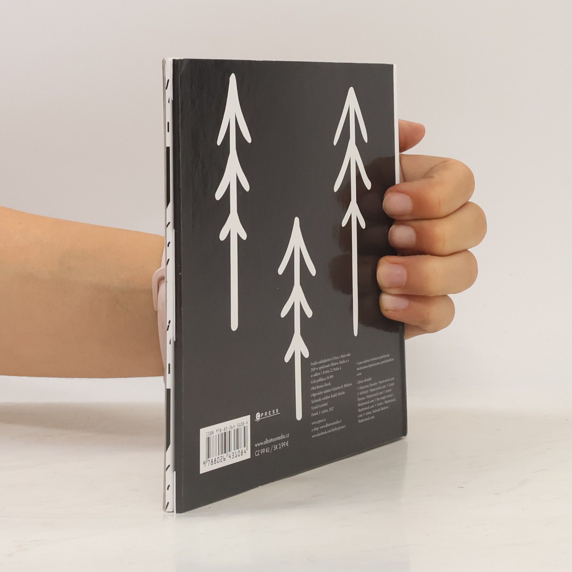 Various authors Kontrastní leporelo se zvířátky z lesa