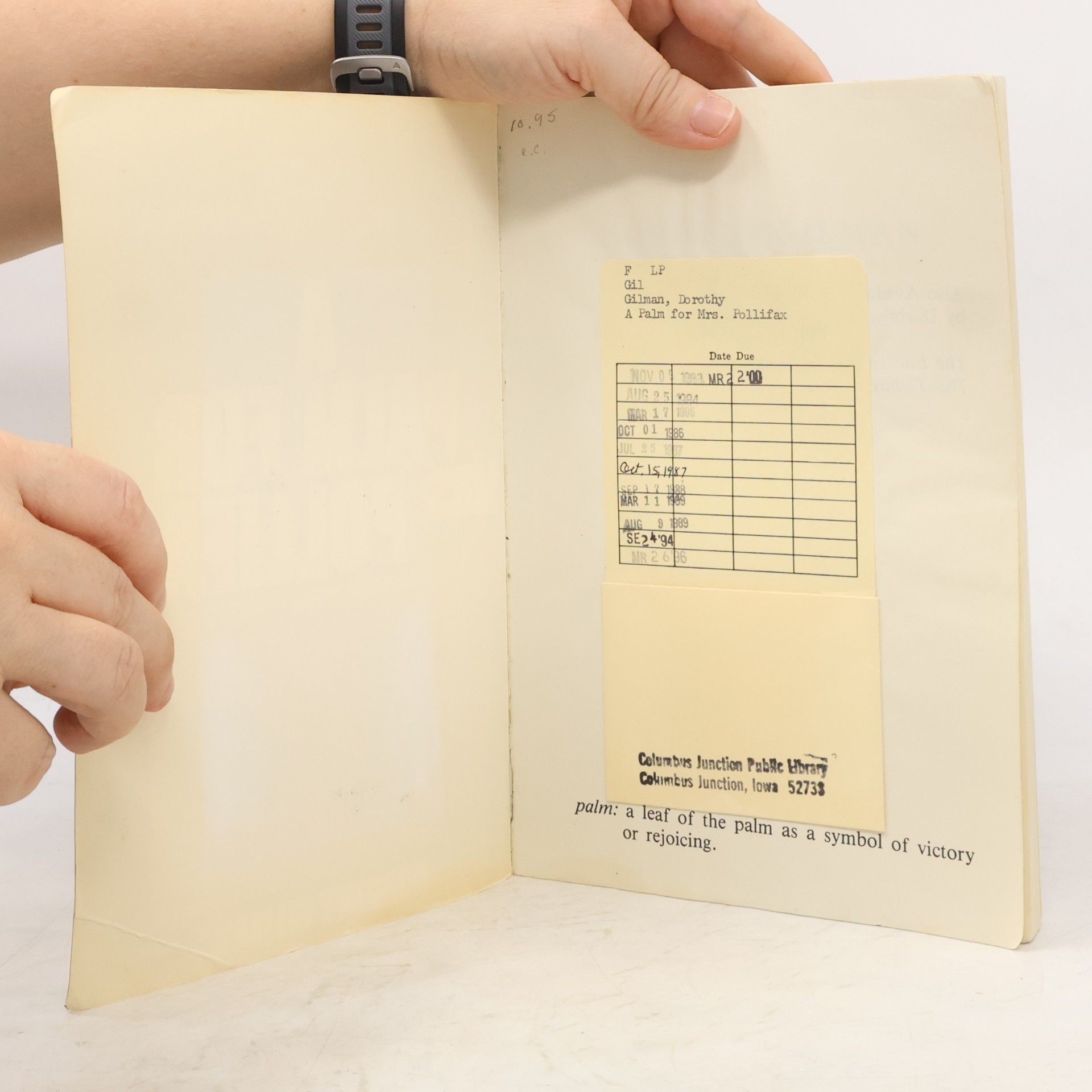 Dorothy Gilman Nightingale Series: A Palm for Mrs. Pollifax - In Large Print
