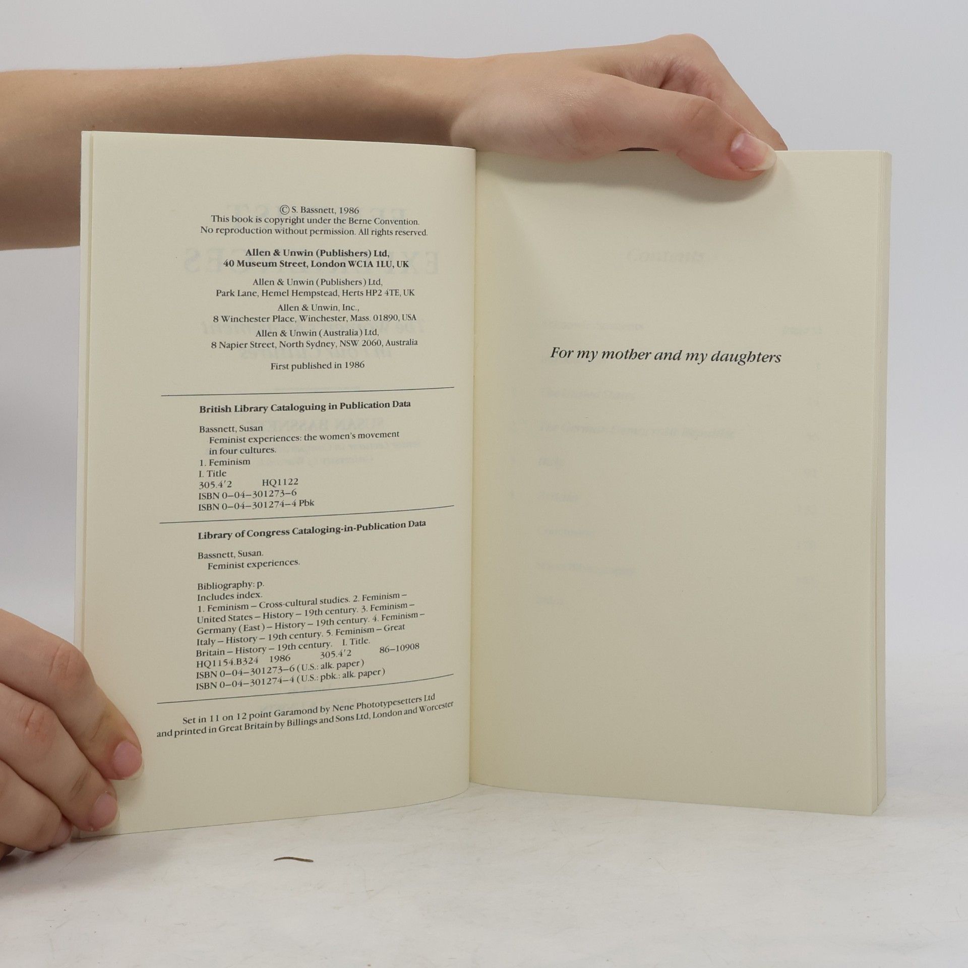 Susan Bassnett Feminist Experiences