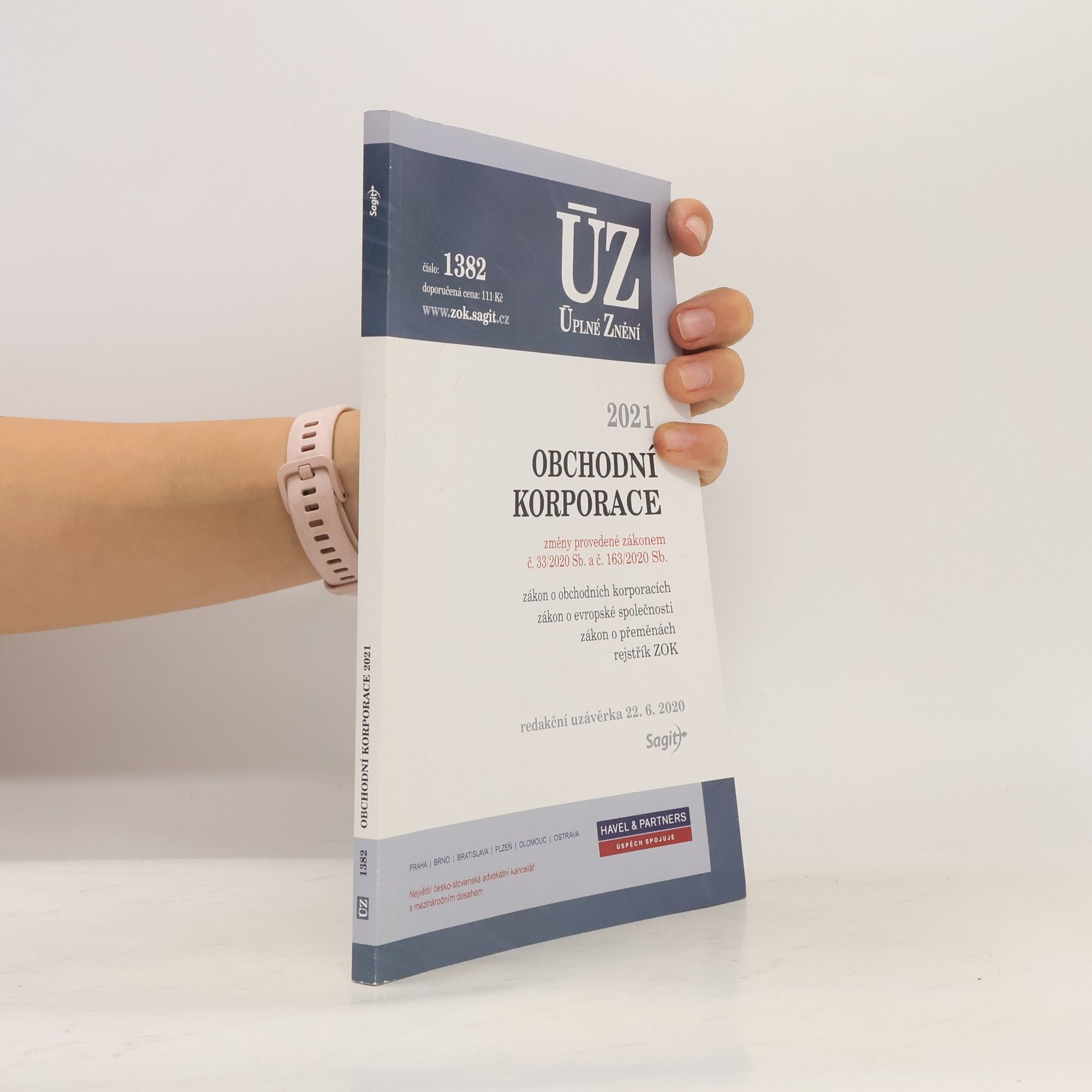 Auteurscollectief Obchodní korporace [ÚZ 2021 č. 1382] : změny provedené zákonem č. 33
