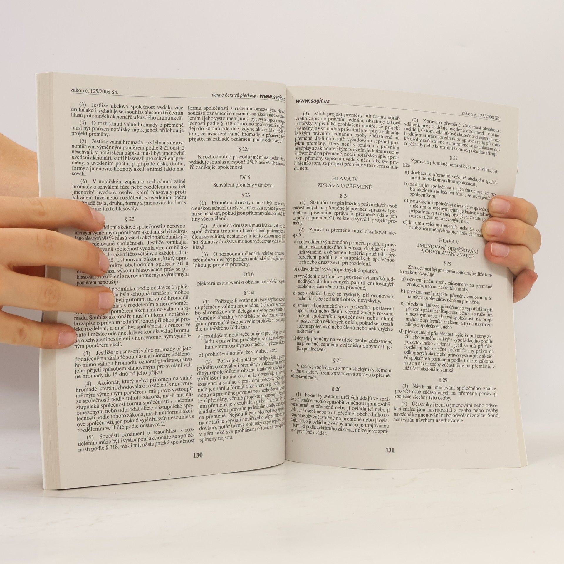 Autorenkollektiv Obchodní korporace [ÚZ 2021 č. 1382] : změny provedené zákonem č. 33