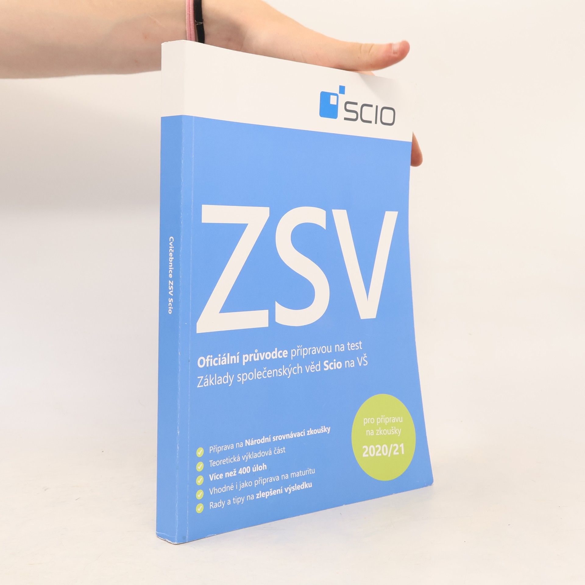 Various authors Cvičebnice ZSV : komplexní příprava na test Základy společenských věd