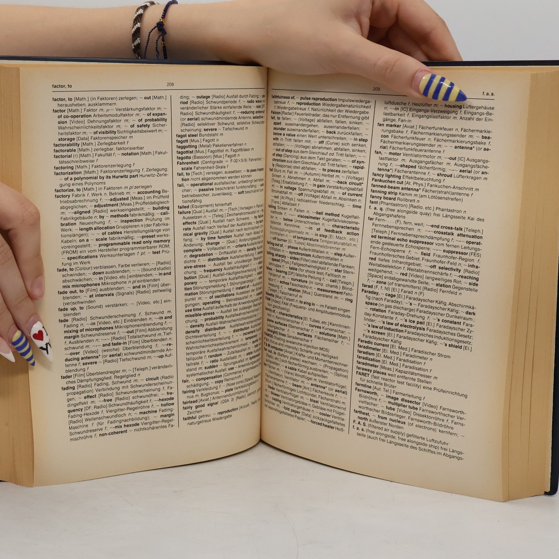 H. Wernicke Dictionary of Electronics, Communications and Electrical Engineering II.