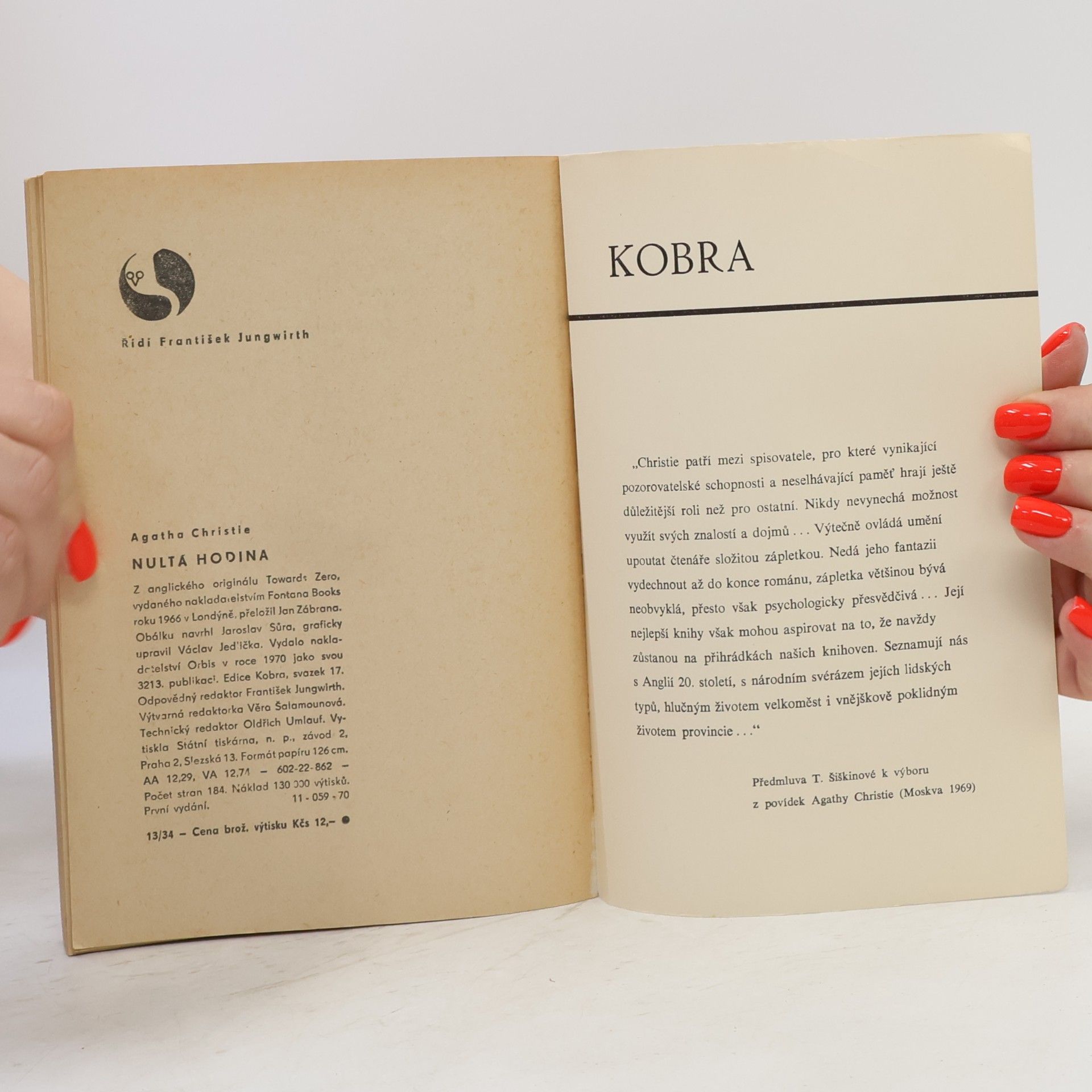 Agatha Christie Nultá hodina
