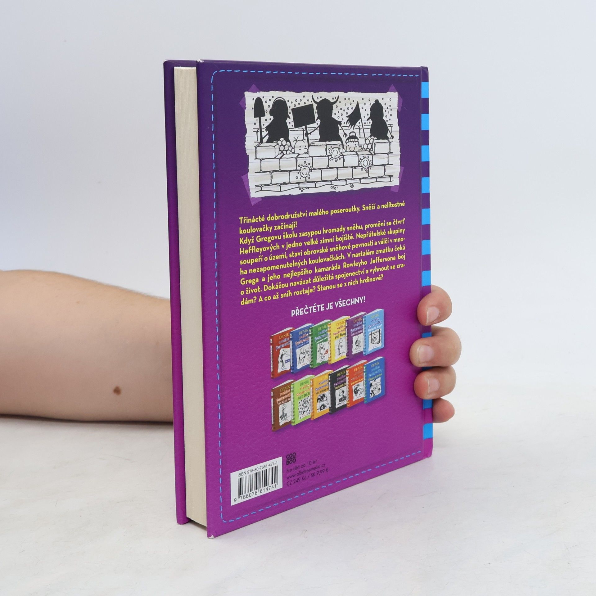 Jeff Kinney Deník malého poseroutky 13. Radosti zimy
