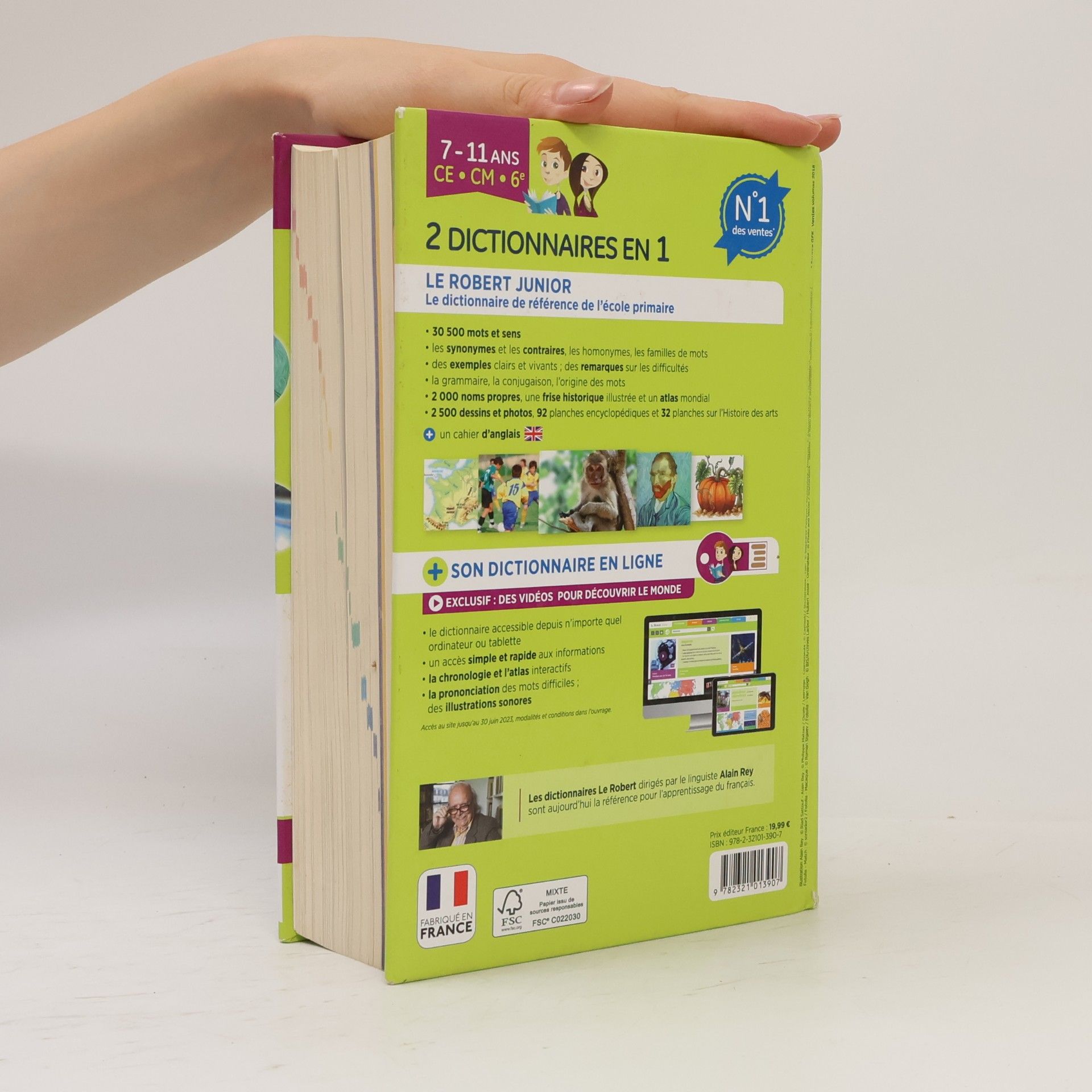 Collectif Le Robert Junior Illustré et son dictionnaire en ligne + clé