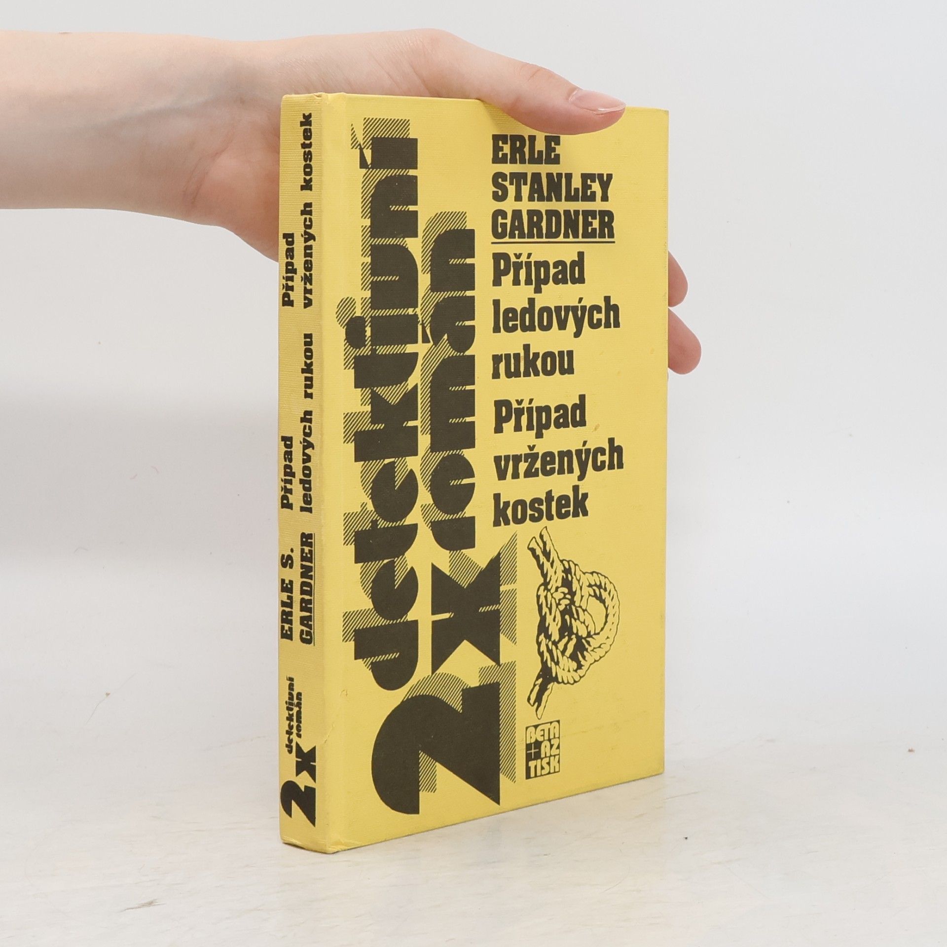 Erle Stanley Gardner 2x detektivní román. Případ ledových rukou. Případ vržených kostek