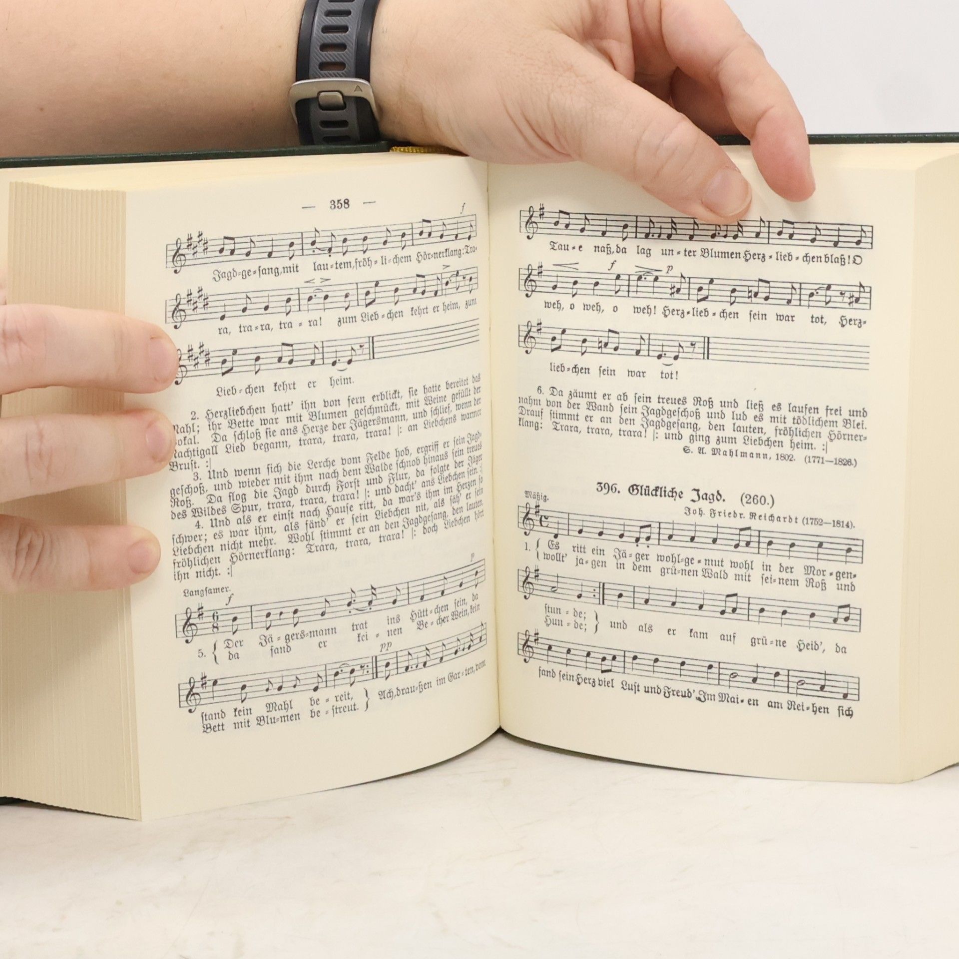 Burckhardt Heinrich Jagd- und Waldlieder (reprint)