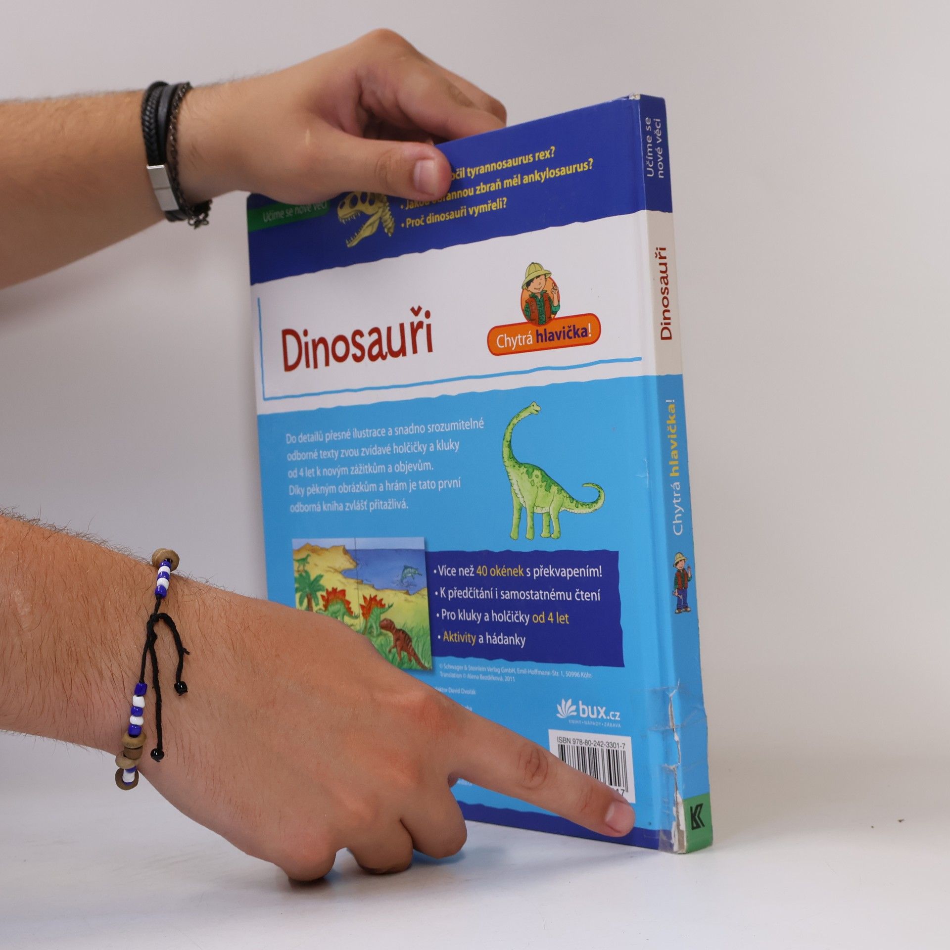 Lisa Maurer Chytrá hlavička: Dinosauři (otevírací okénka)