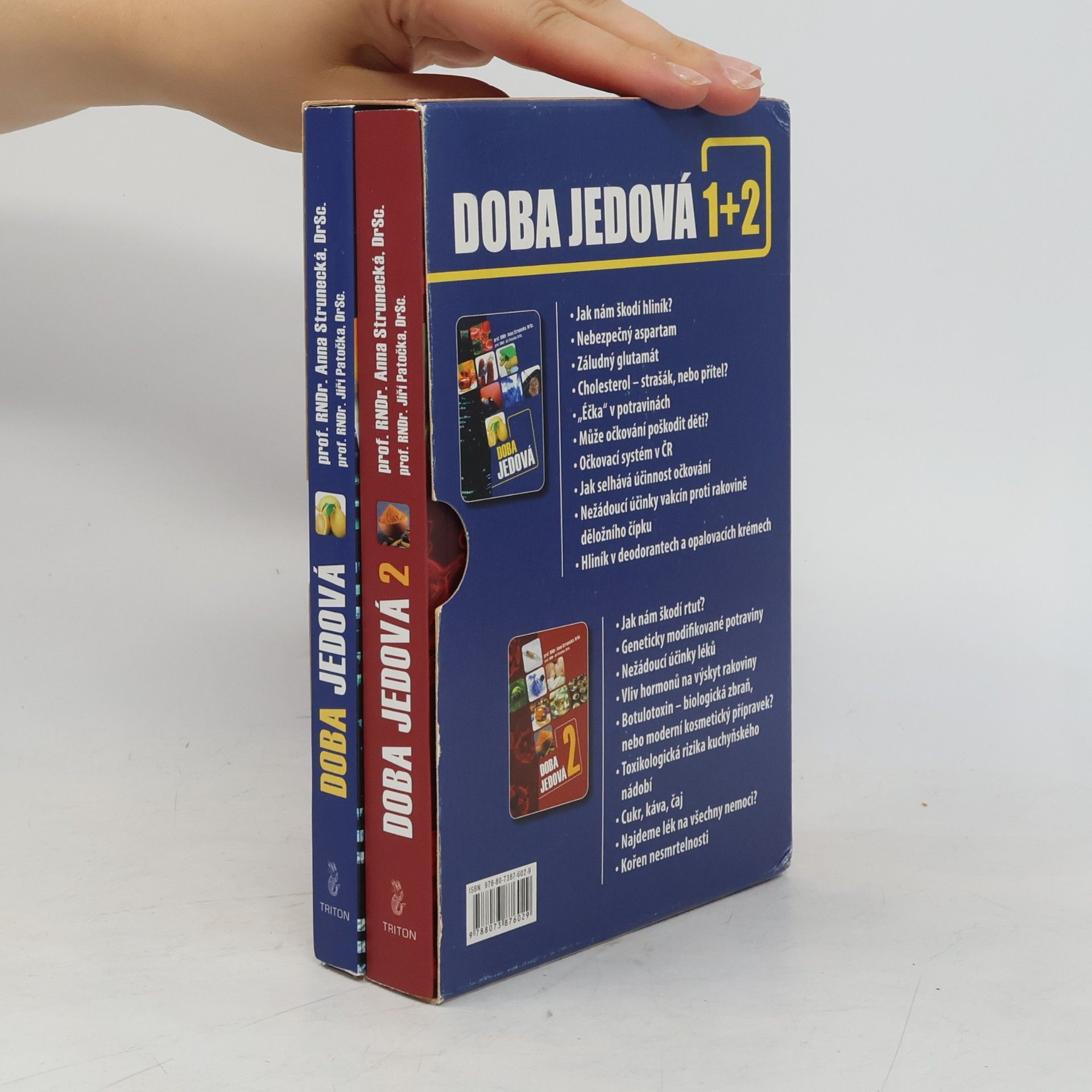 Anna Strunecká Doba jedová 1. a 2. díl (box, 2 svazky)