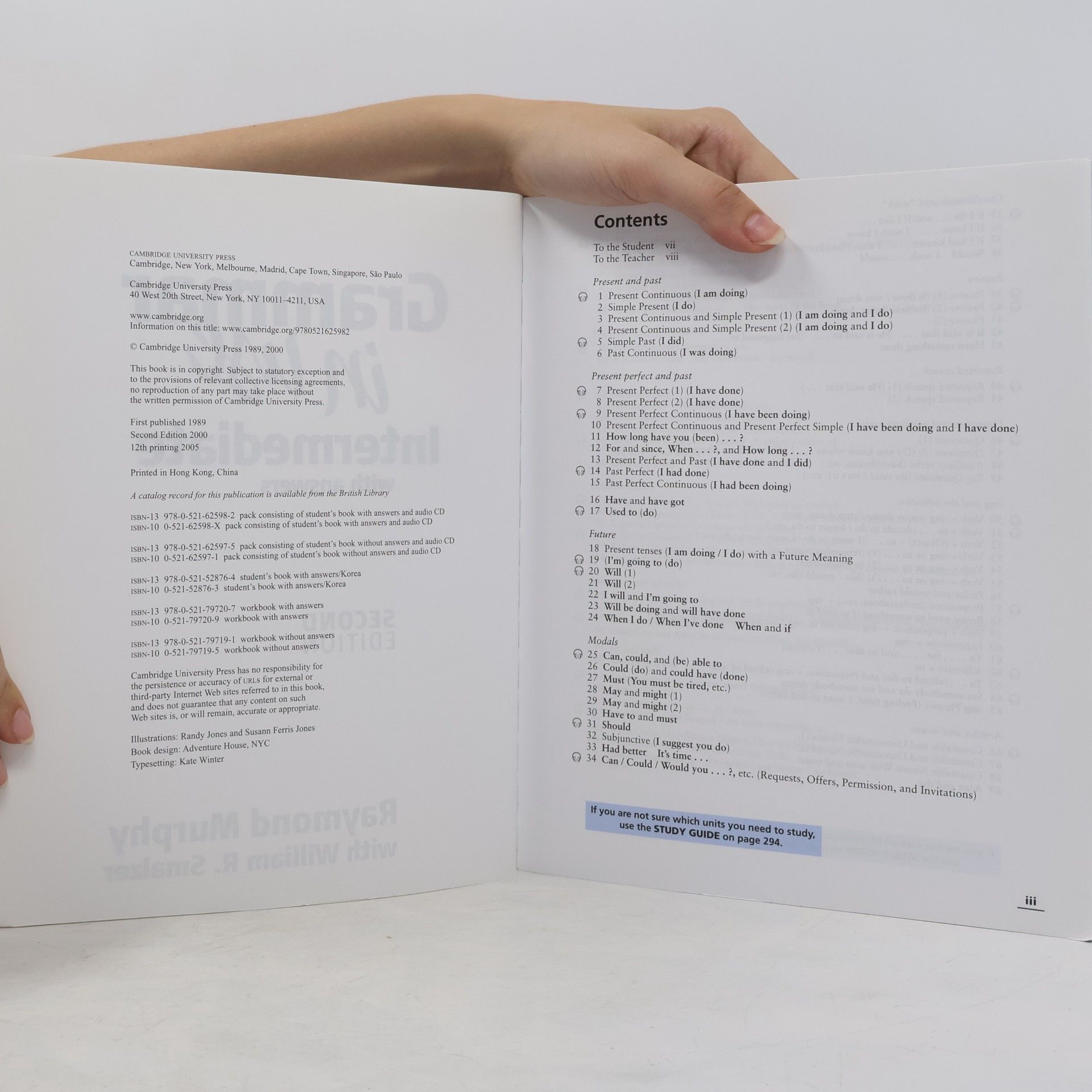Raymond Murphy Grammar In Use, Intermediate, W. Audio-CD, Student's Book With Answers - Second Edition