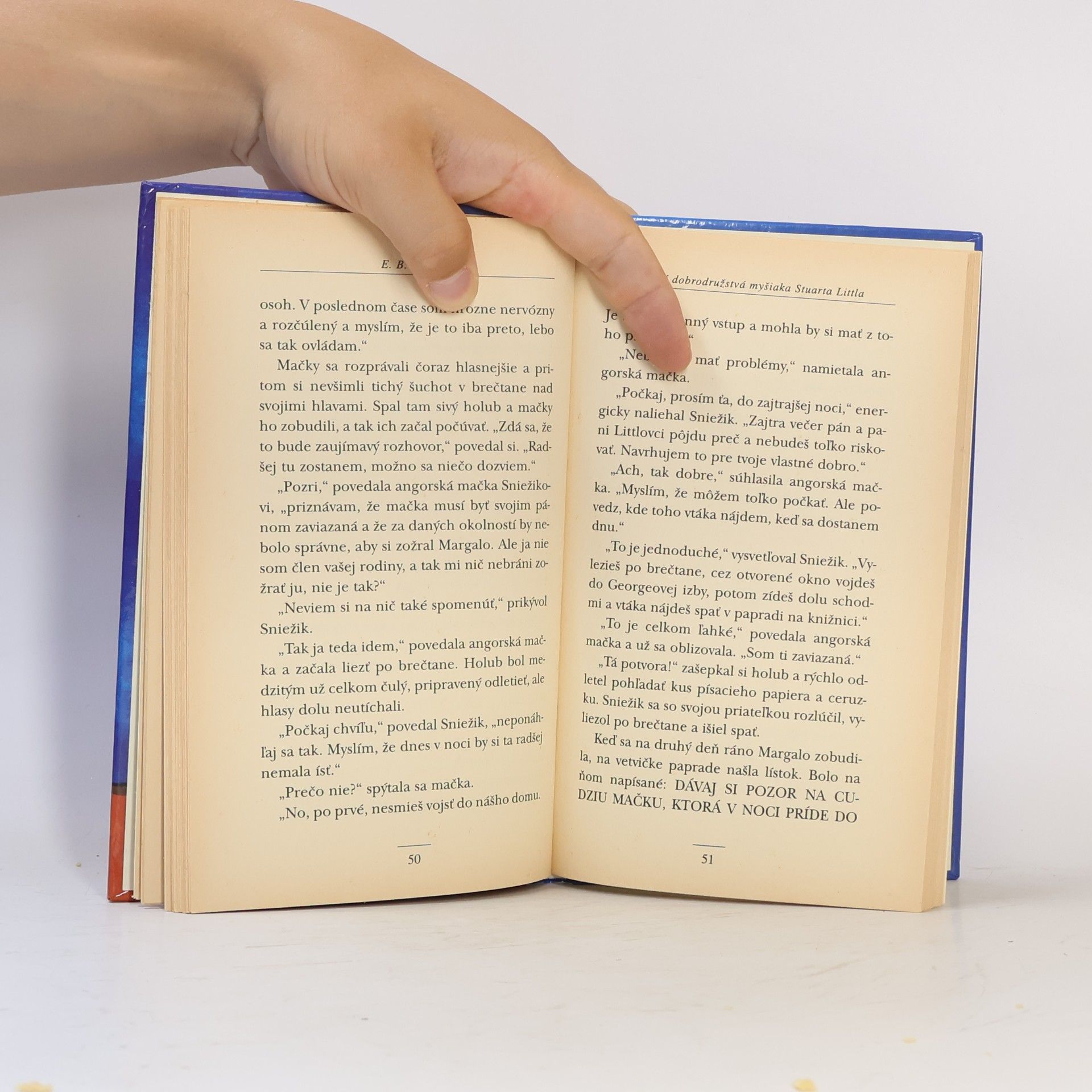 E. B. Elwyn Brooks White Veľké dobrodružstvá myšiaka Stuarta Littla