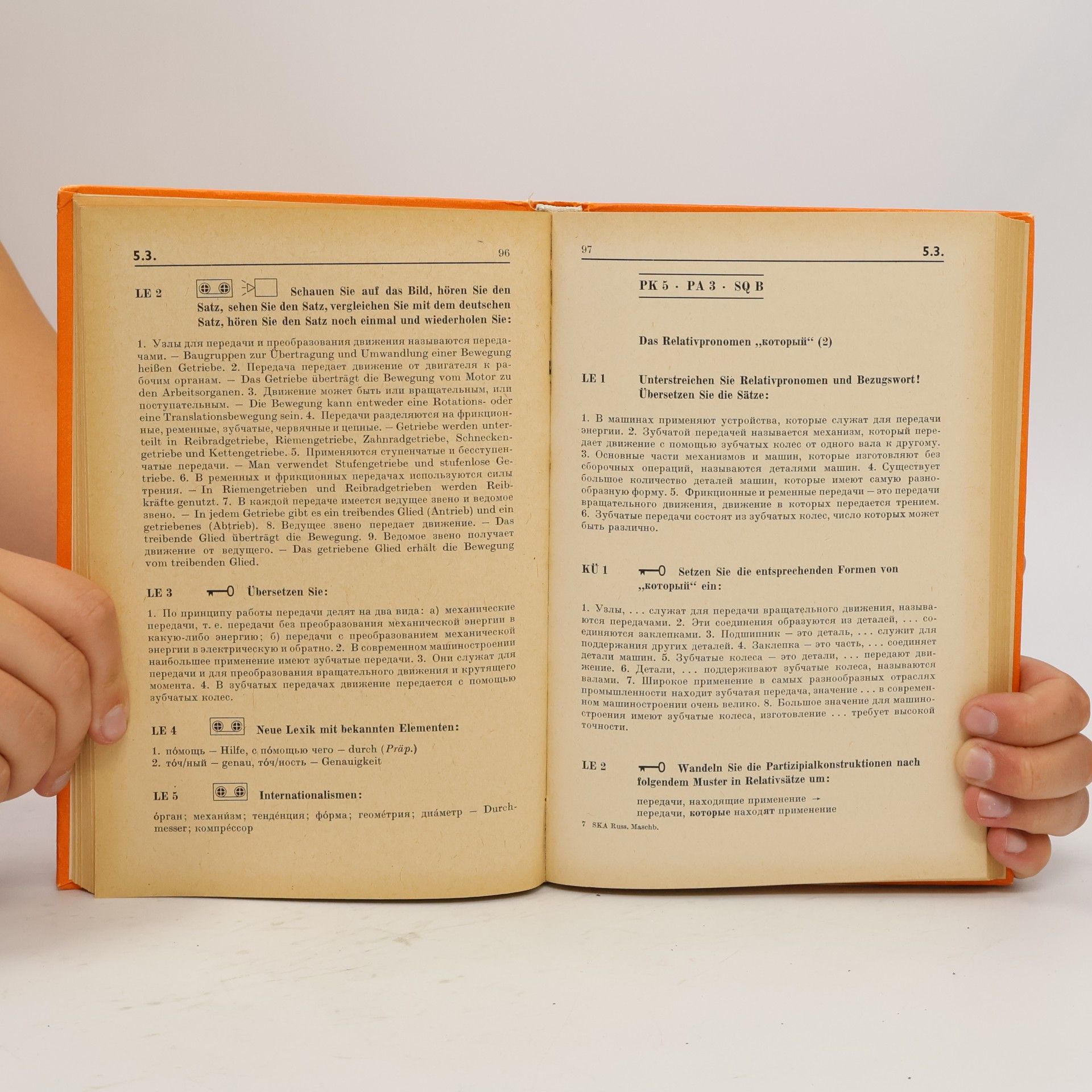 Autorenkollektiv Russisch für den Maschinenbau
