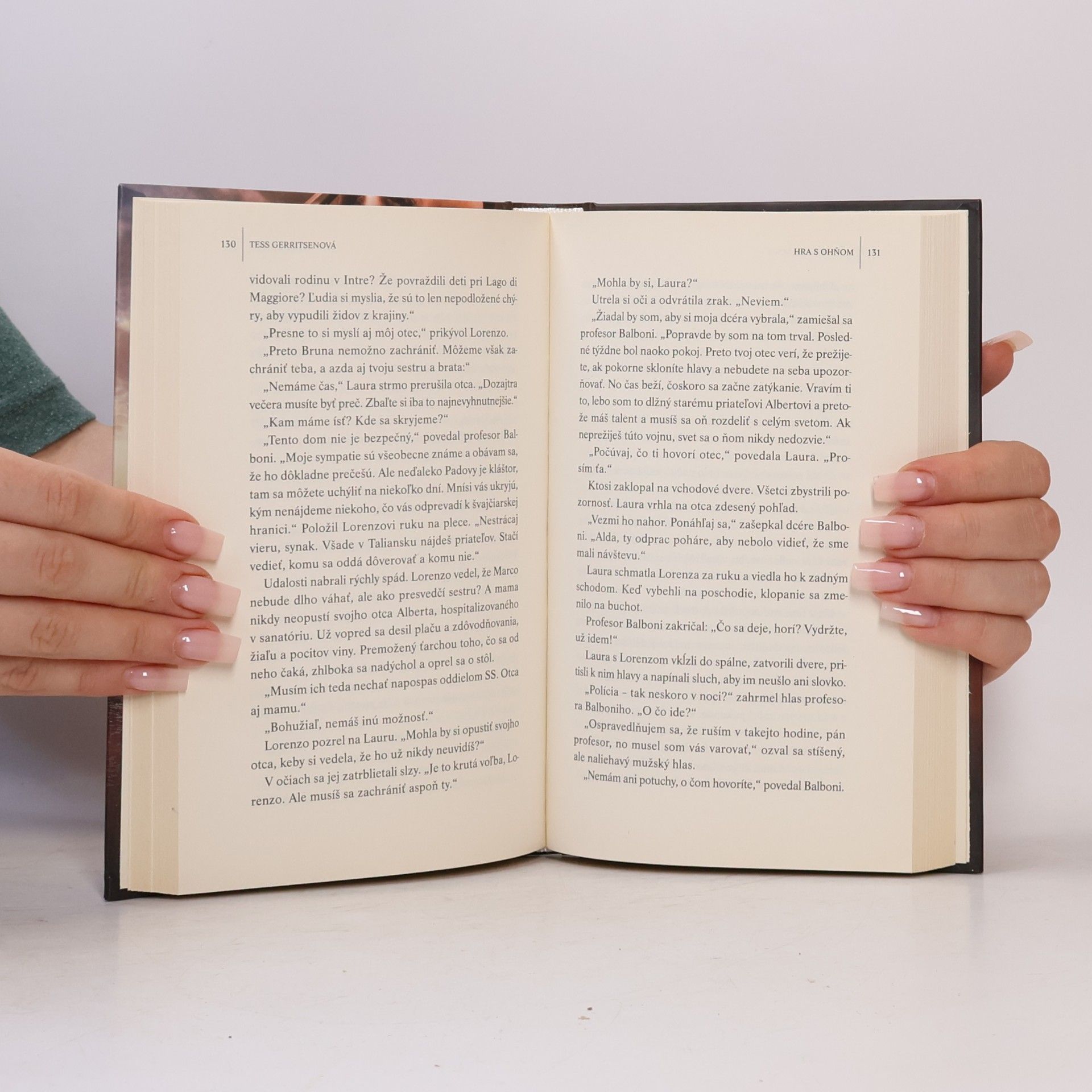 Tess Gerritsen Hra s ohňom