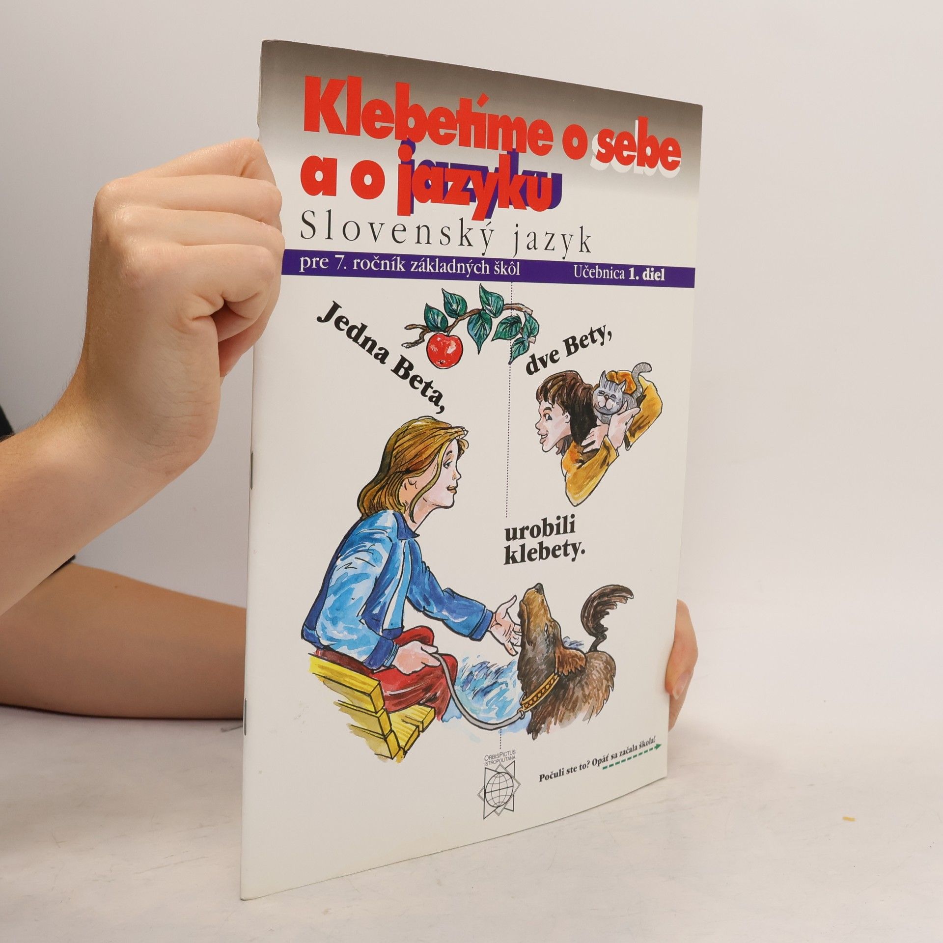 Slovenský jazyk pre 7. ročník základných škôl - Učebnica (I.diel)