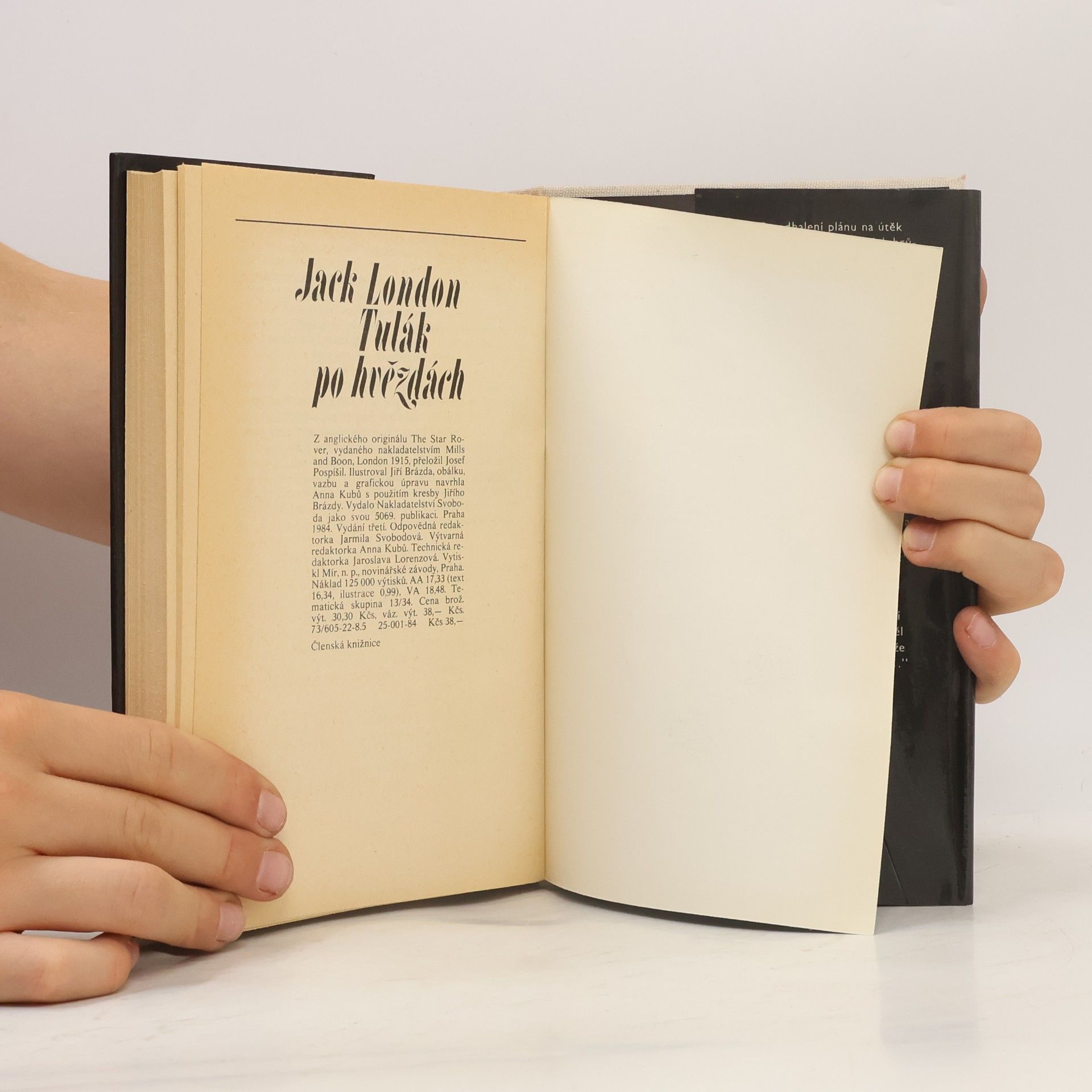 Jack London Tulák po hvězdách