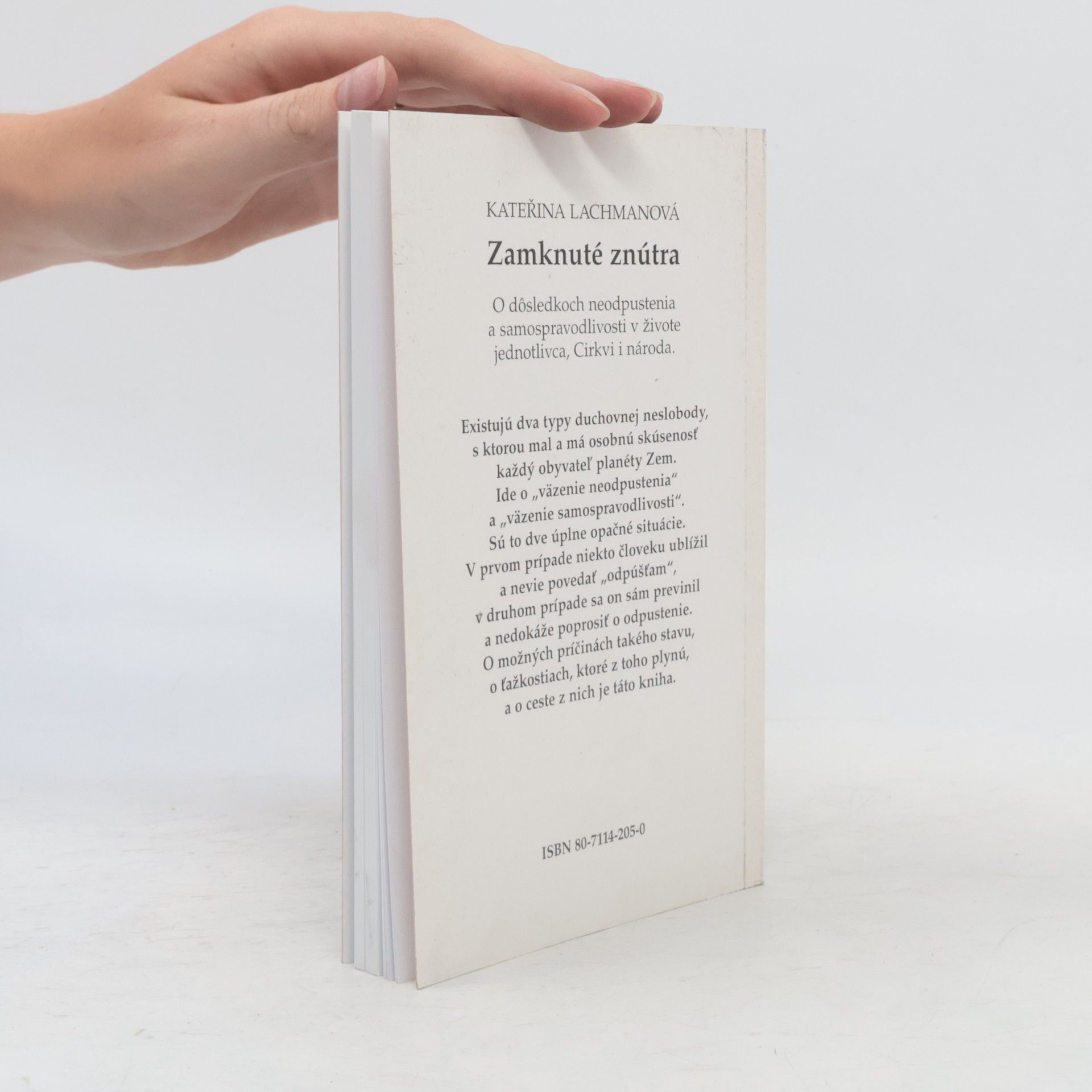 Kateřina Lachmanová Zamknuté znútra
